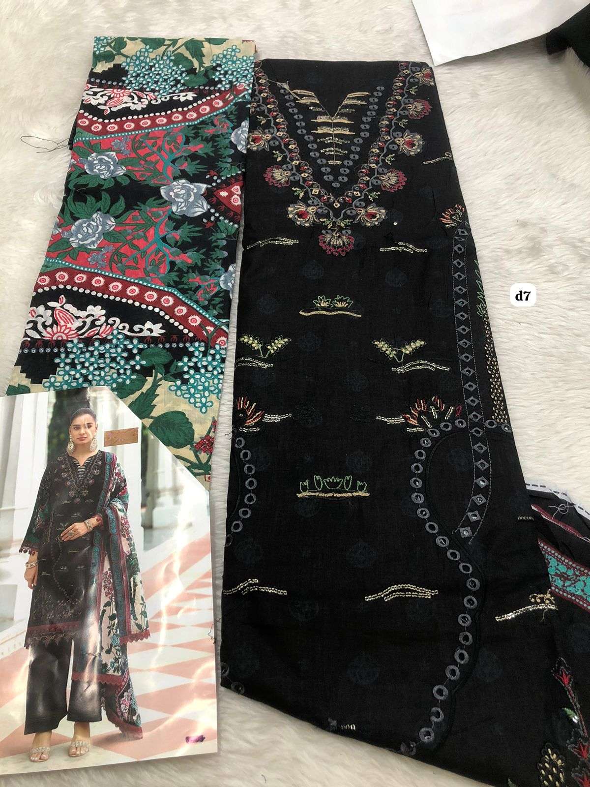 Falah Premium Cotton Collection code -: 30490 by falah Designer Suits-01-08 B