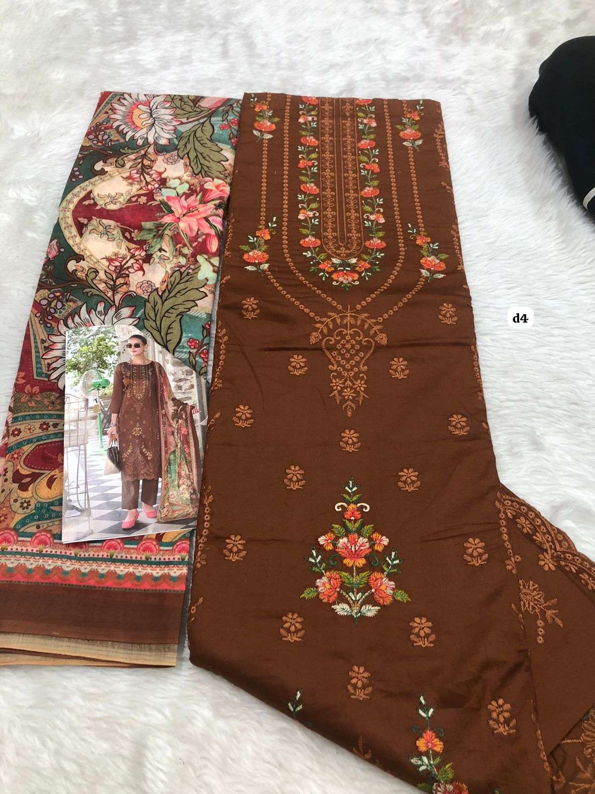 Falah Premium Cotton Collection code 30498 Falah Designer Suits-05