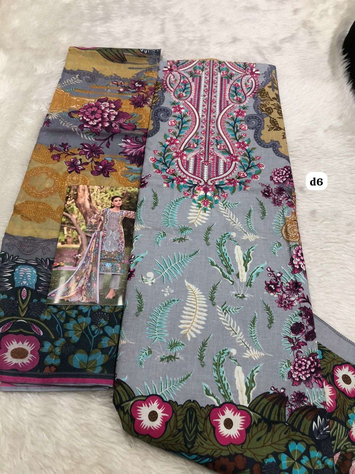 Falah Premium Cotton Collection code 30499 Falah Designer Suits-01-08