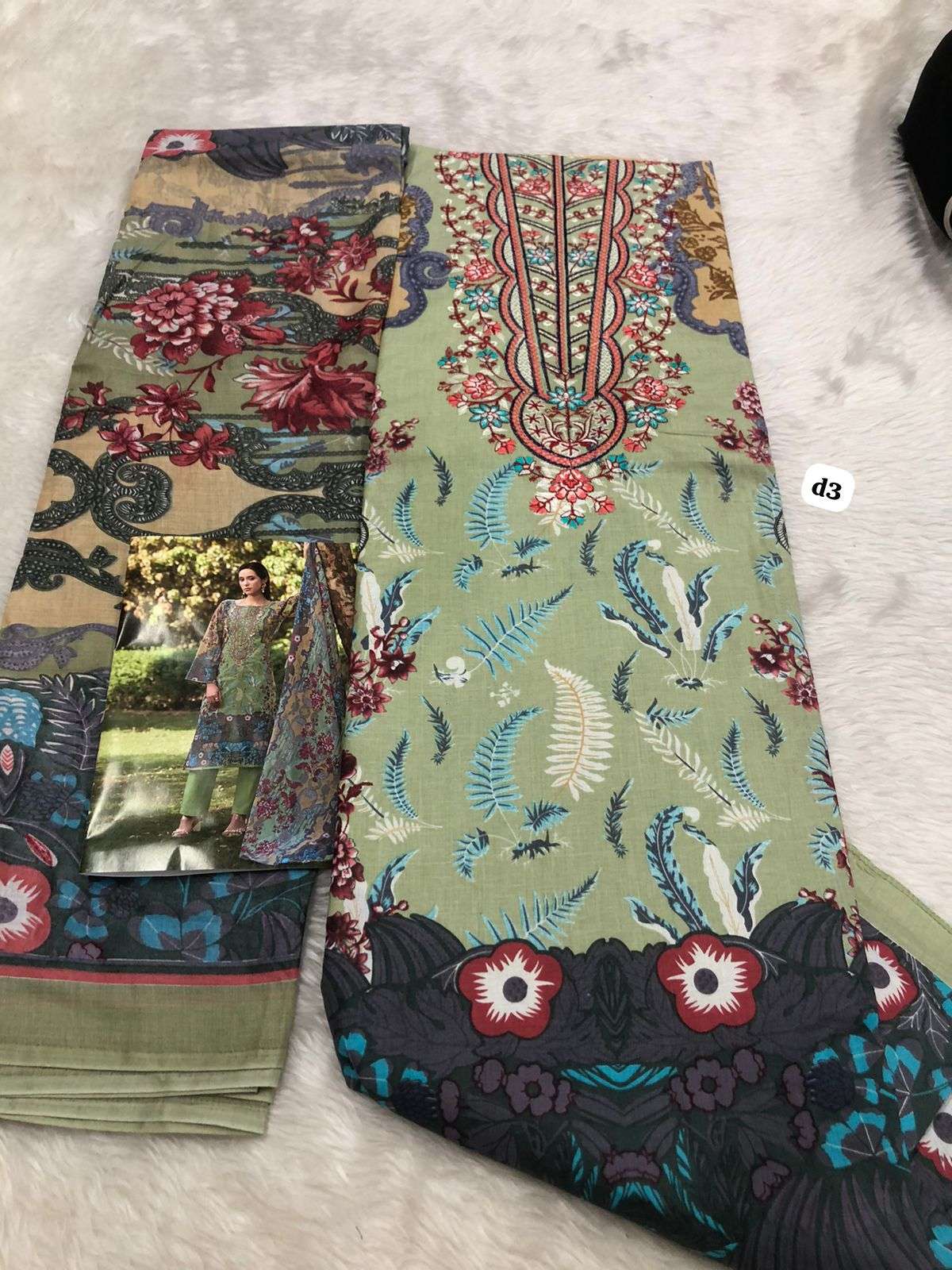 Falah Premium Cotton Collection code 30499 Falah Designer Suits-05