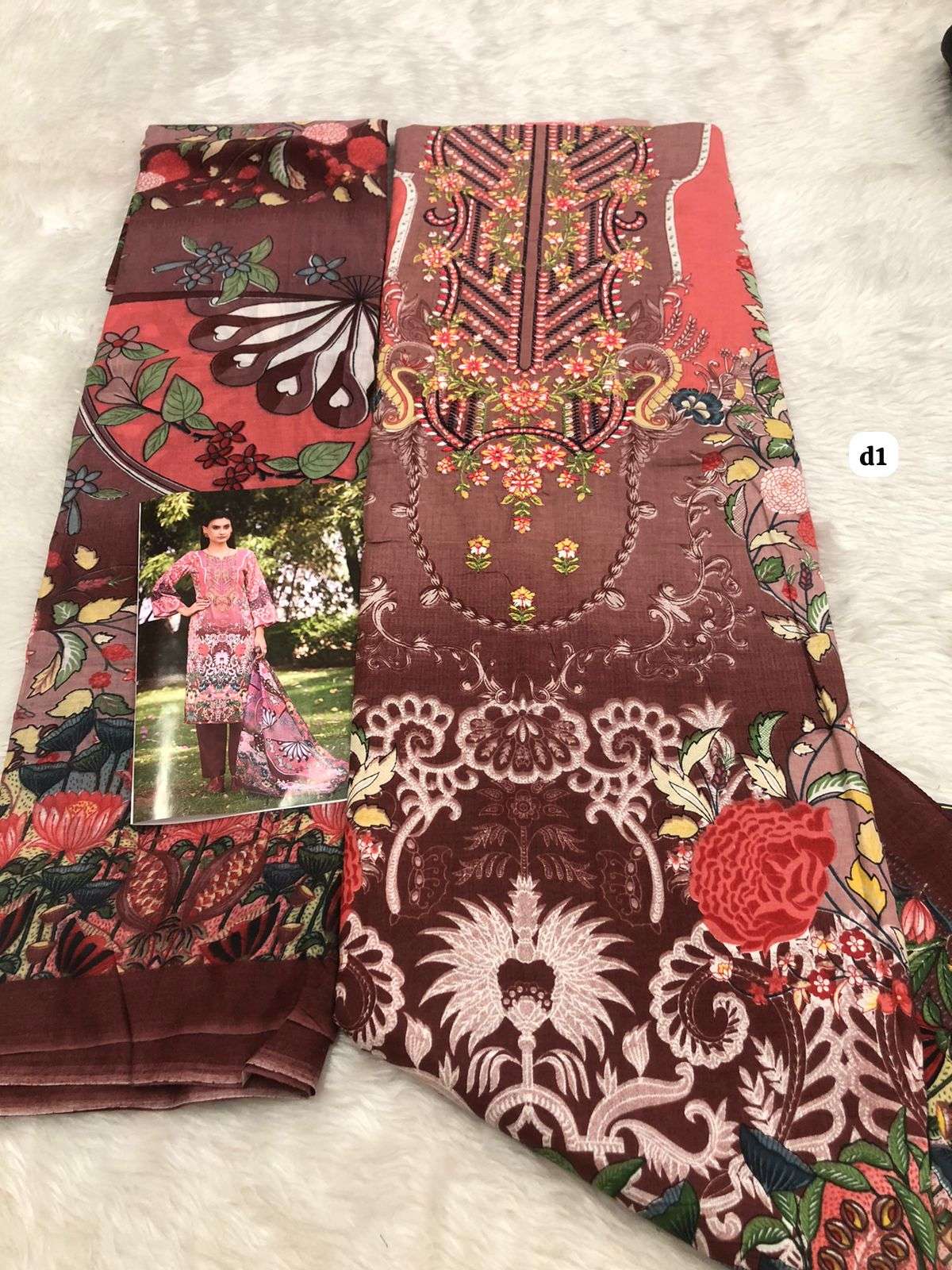 Falah Premium Cotton Collection code 30499 Falah Designer Suits-07