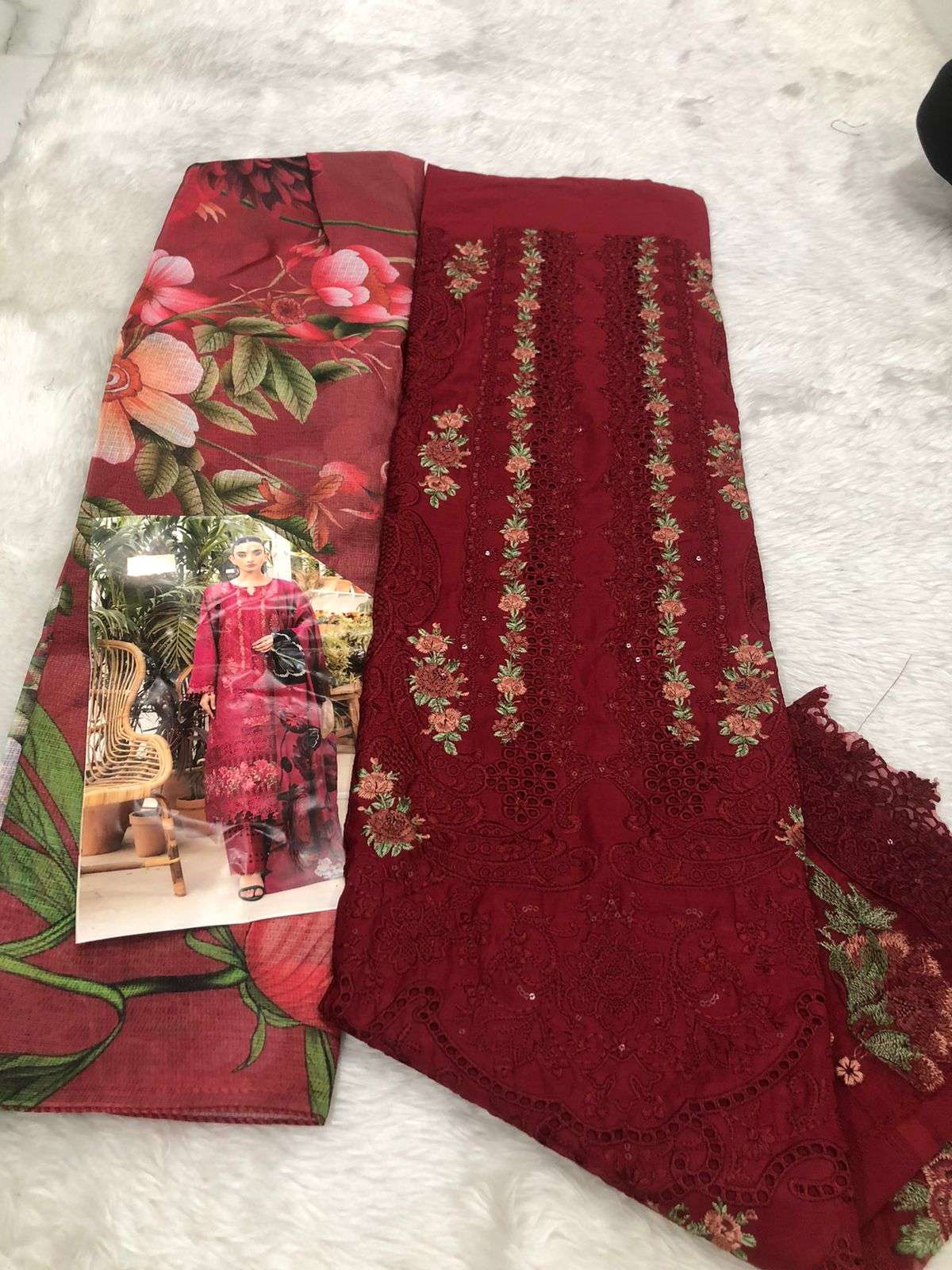 Falah Premium Cotton Collection code 30504 by Falah Designer Suits-01