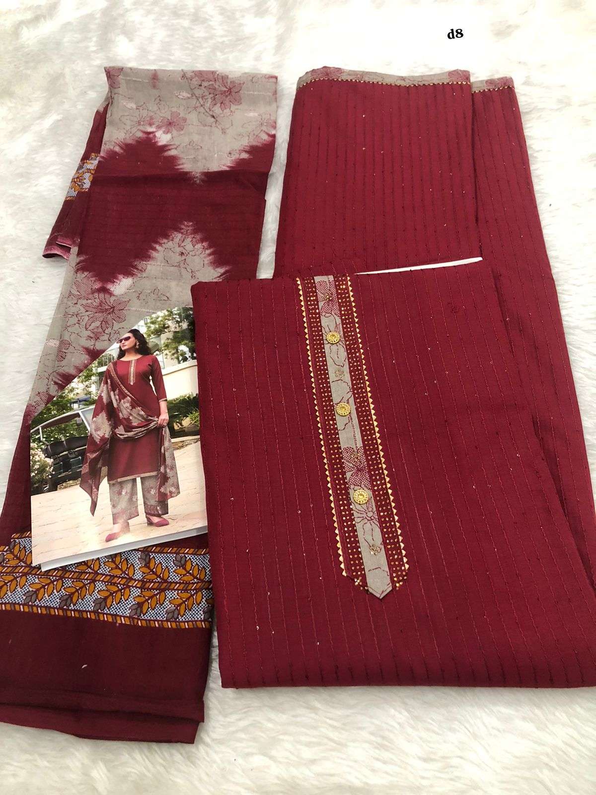 Falah Premium Cotton Collection code -30505 by Falah Designer Suits-03