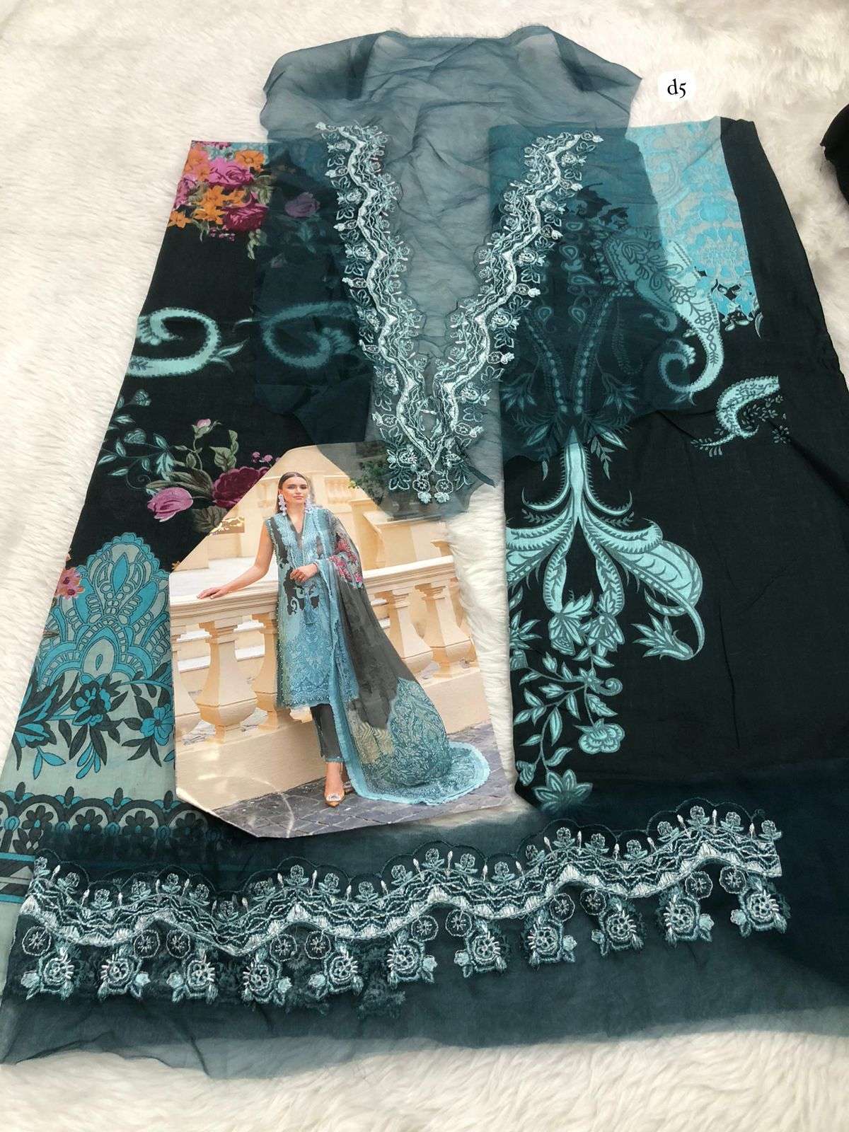 Falah Premium Cotton Collection code - 30520 by Falah Designer Suits-02