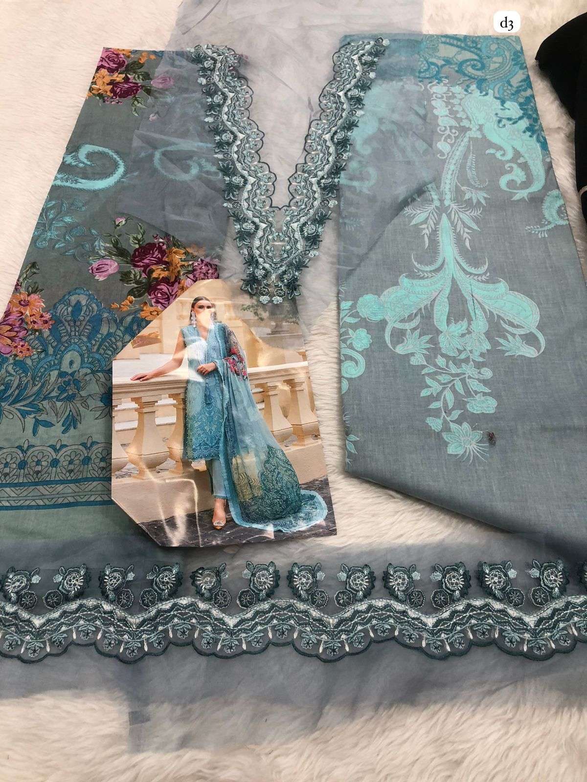 Falah Premium Cotton Collection code - 30520 by Falah Designer Suits-06