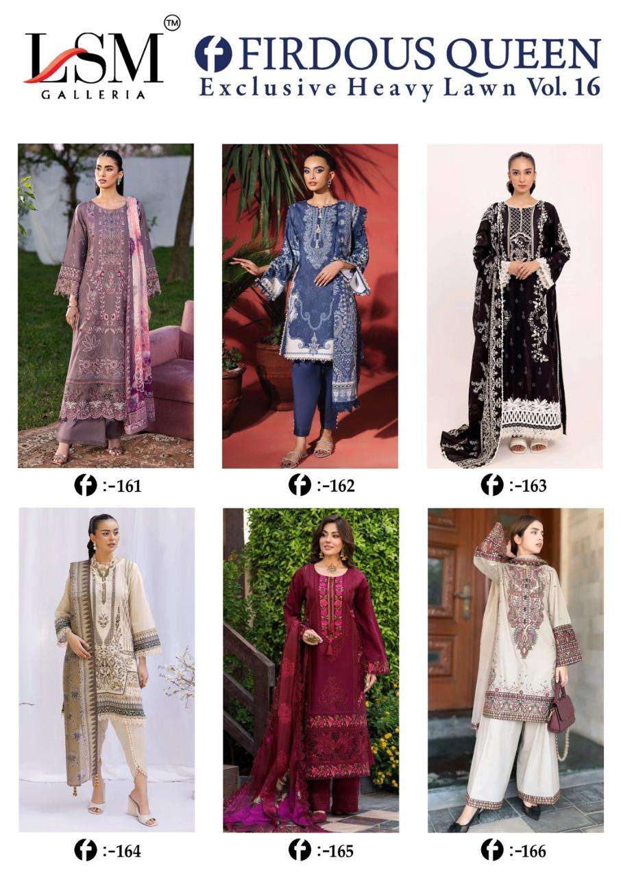 FIRDOUS QUEEN EXCLUSIVE HEAVY LAWN VOL 16 by LSM-01-12