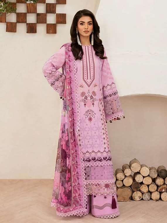 Ghazal Luxury Lawn Vol 4 by Model & Open Pic by Ramsha-07