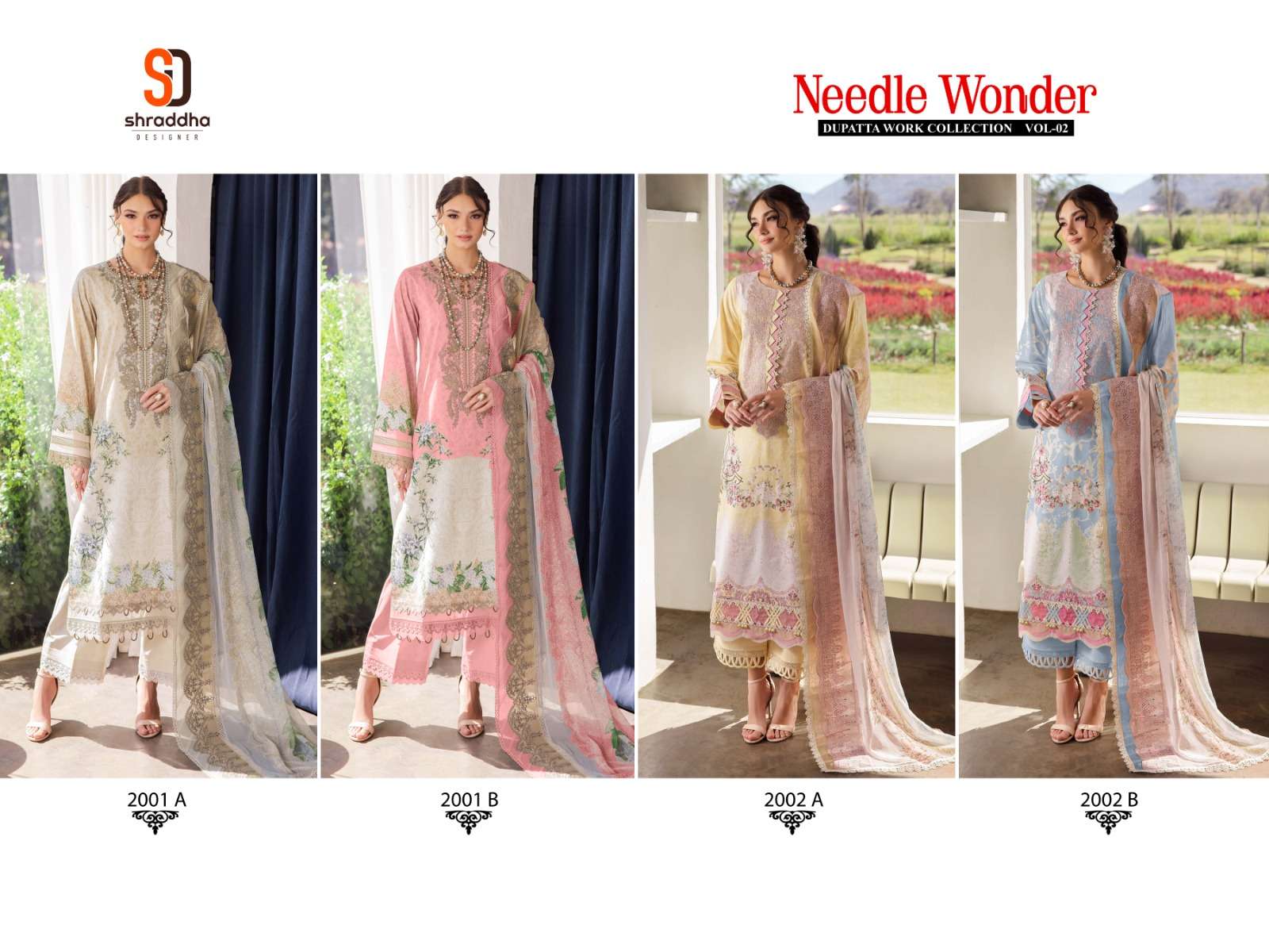 NEEDLE WONDER VOL-02 SHARDDHA DESIGNER-01-08 A