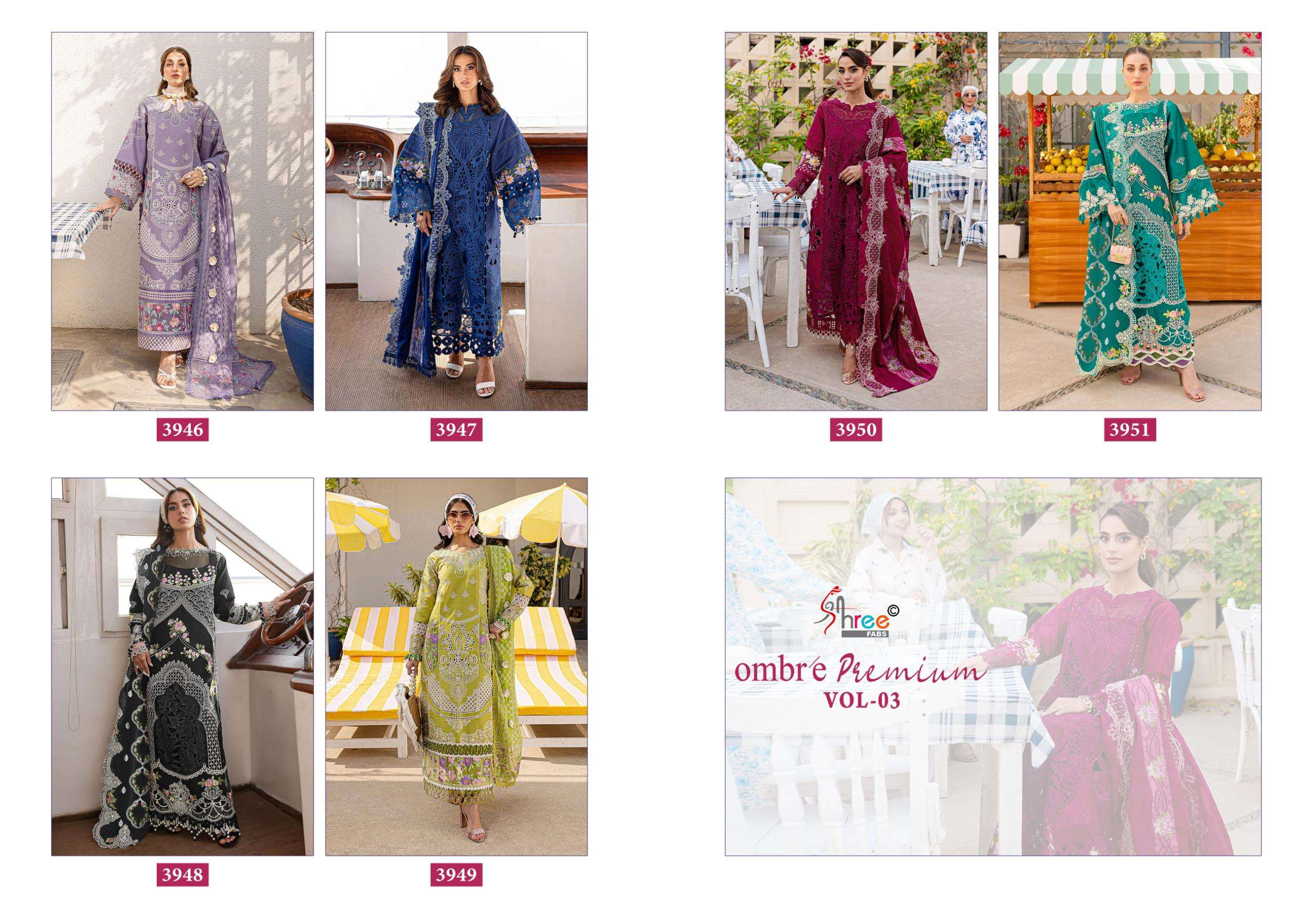 OMBRE PREMIUM VOL-3 BY SHREE-01-06