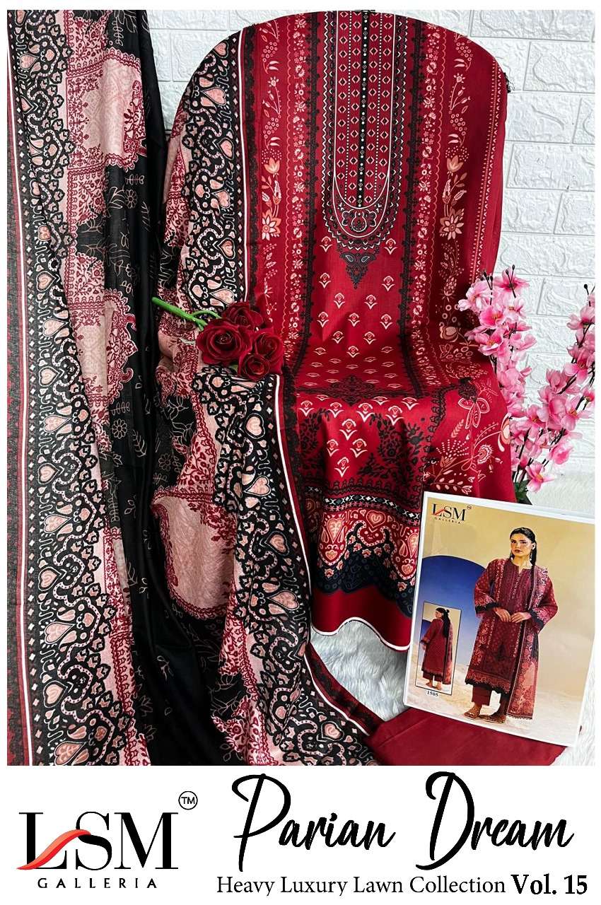 PARIAN DREAM HEAVY LUXURY LAWN COLLECTION VOL 15 by LSM-08