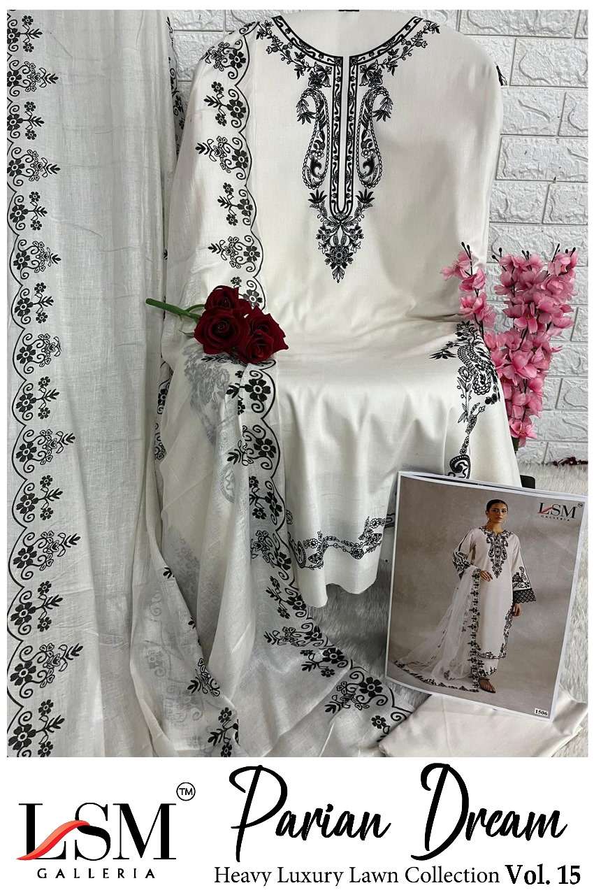 PARIAN DREAM HEAVY LUXURY LAWN COLLECTION VOL 15 by LSM-11