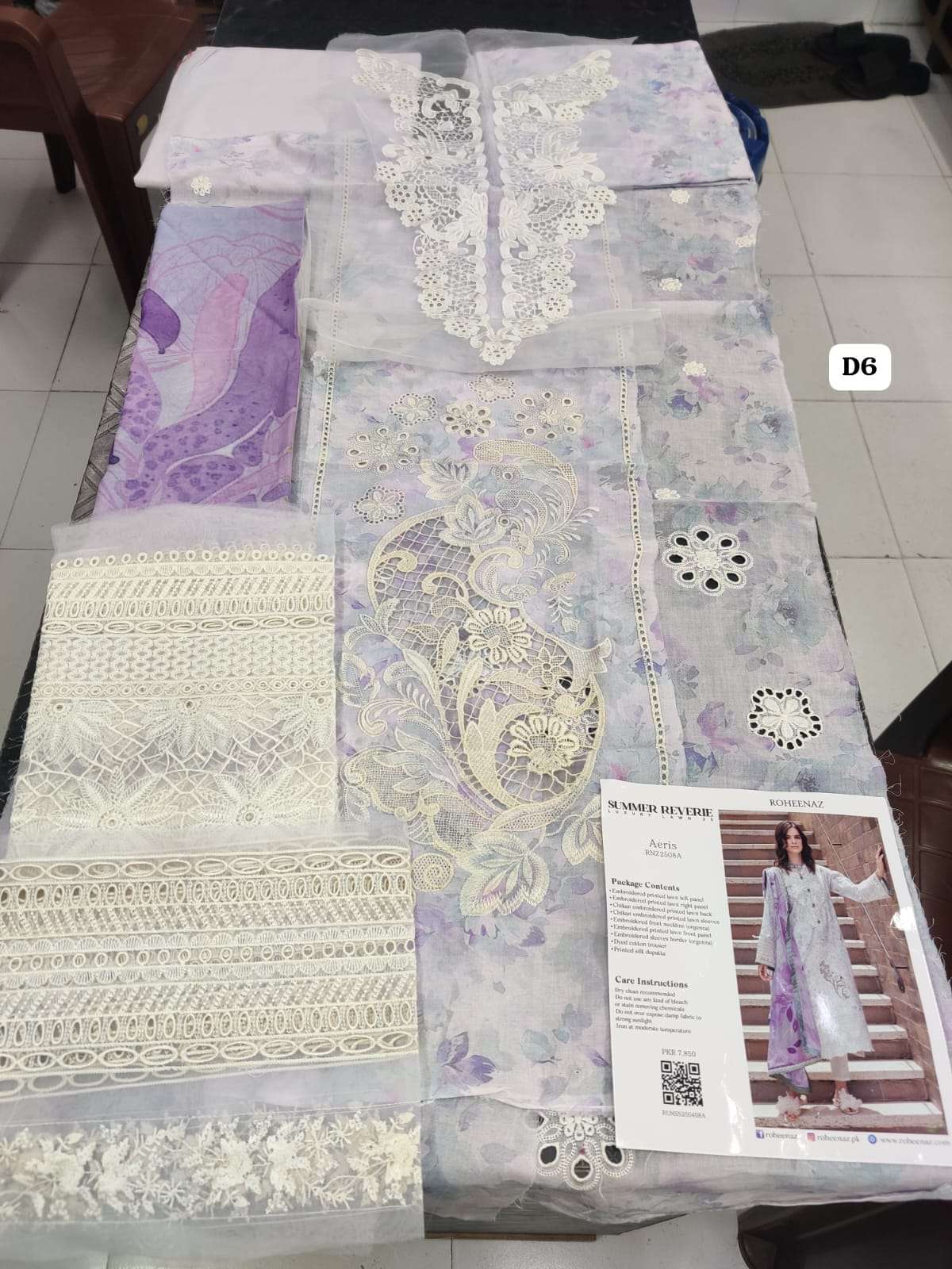 ROHEENAZ SUMMER REVERIE LAWN 25 by Mushq-25