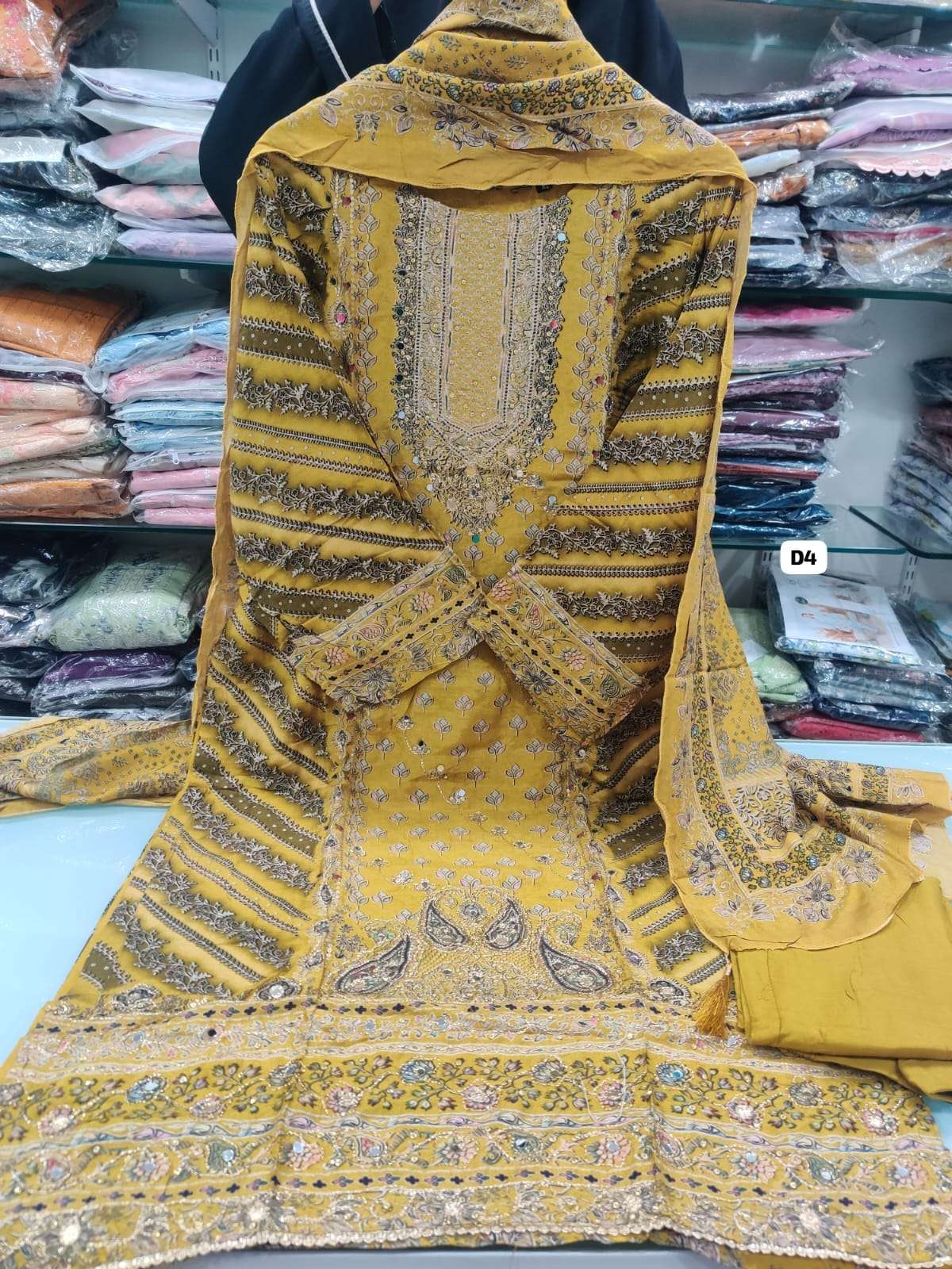 Rtw Falah Maslin Collection code -: 30494 by falah Designer Suits-02