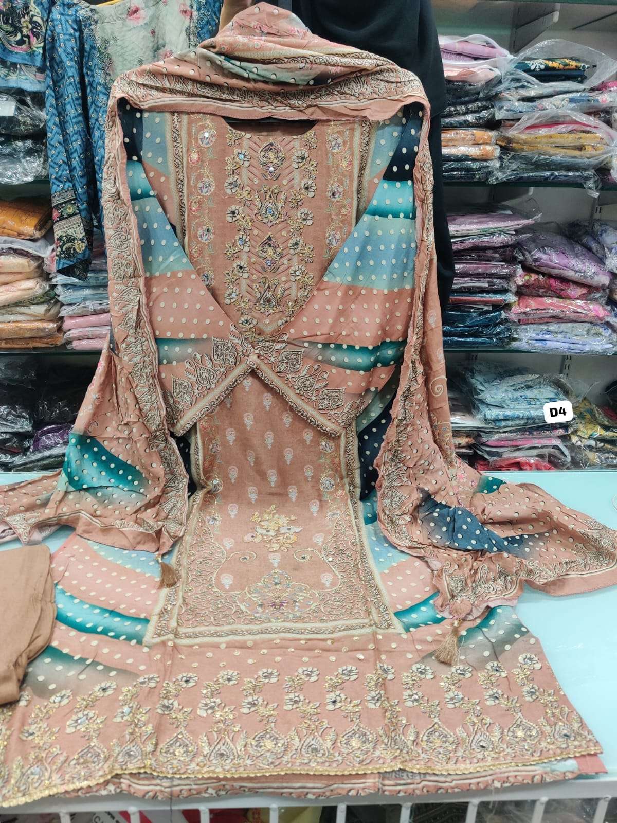 RTW Falah Premium Maslin Collection Code : 30487 Falah Designer Suits-01