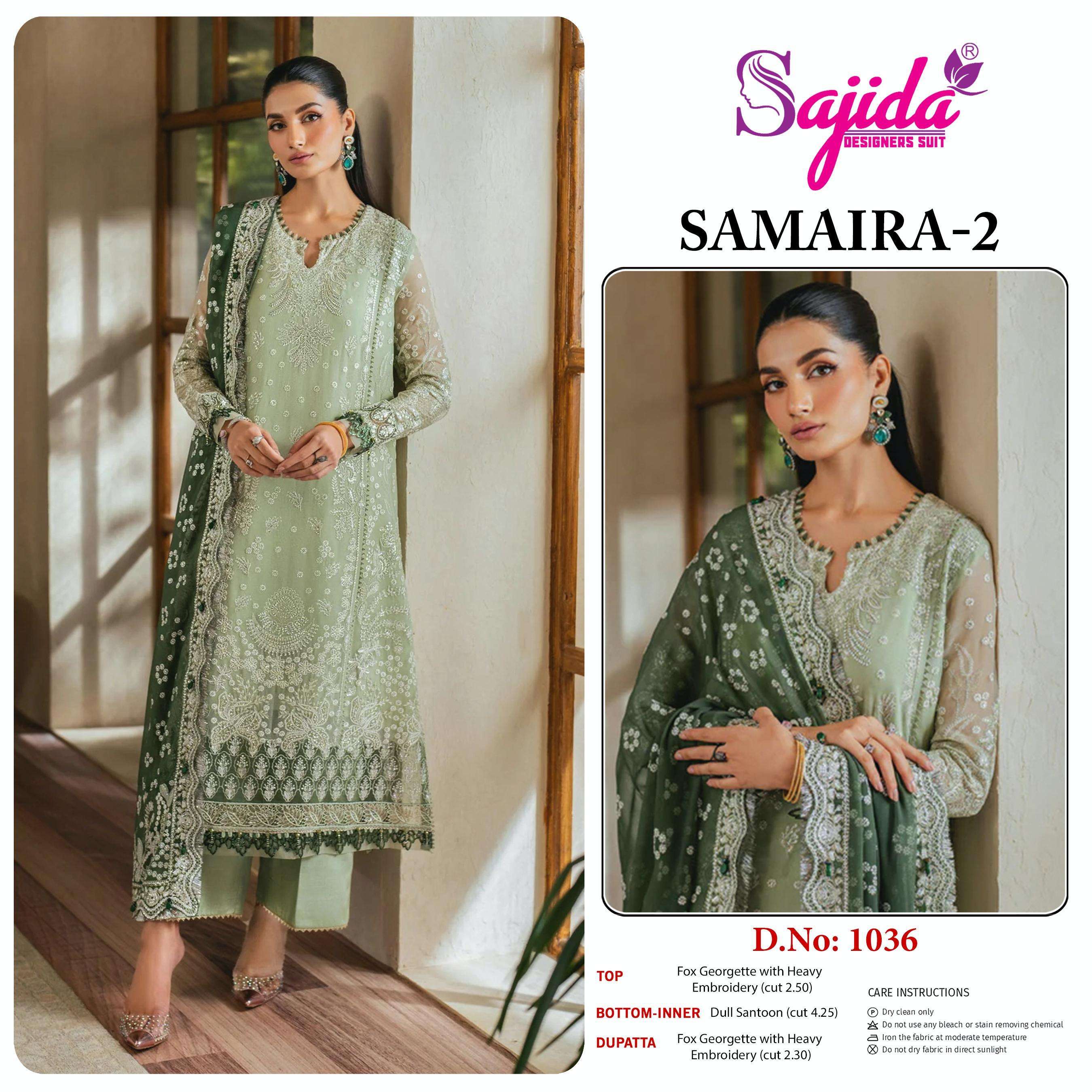 SAMIAR -VOL-2 SD-1036 by SAJIDA-02