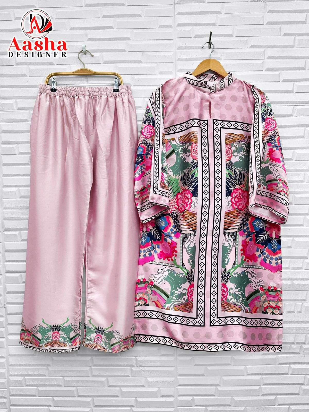 TURKIS VOL-5 READY MADE CO-ORD SET by Aasha-06