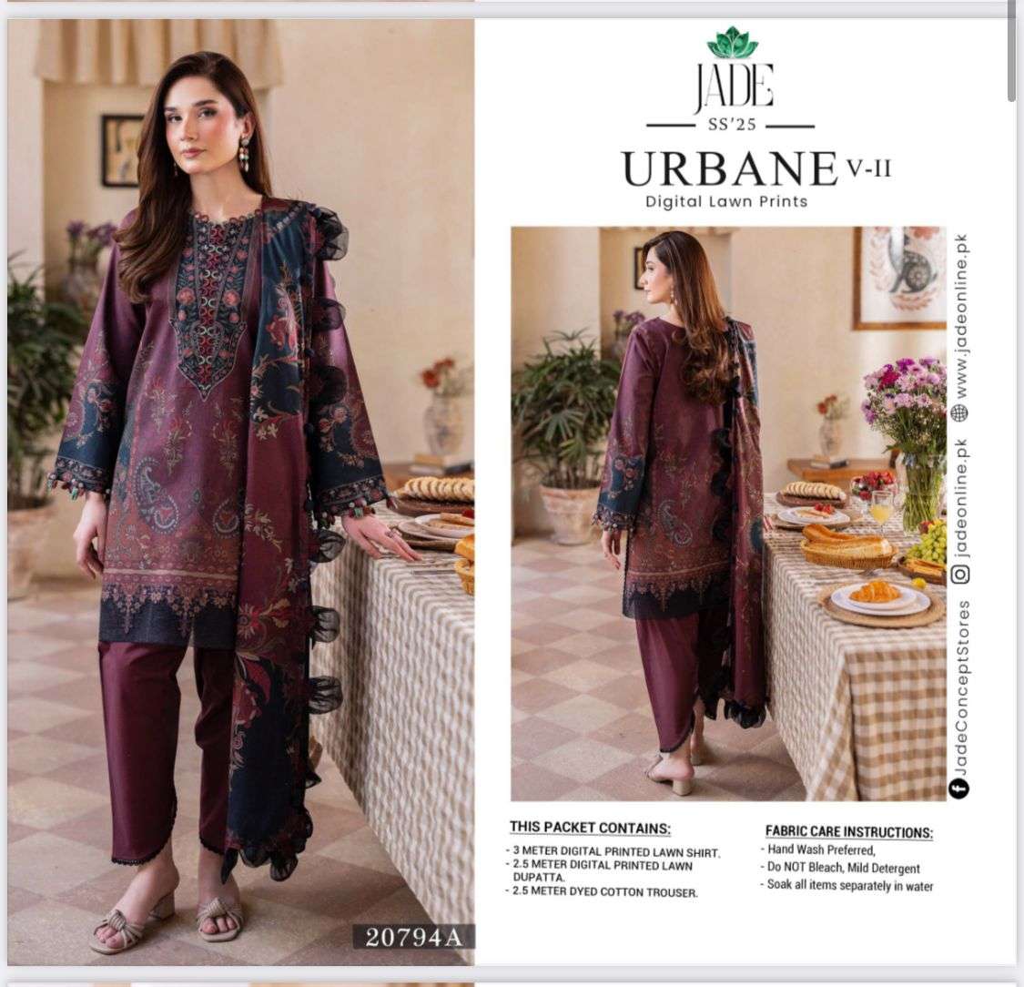 Urbane Digital Lawn Prints Collection 2025 Vol 2 by Jade-06