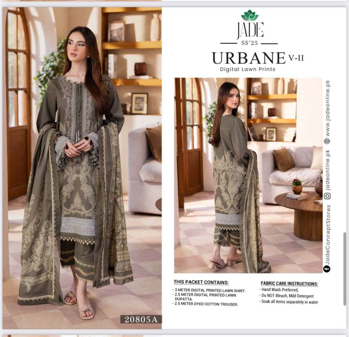 Urbane Digital Lawn Prints Collection 2025 Vol 2 by Jade-16