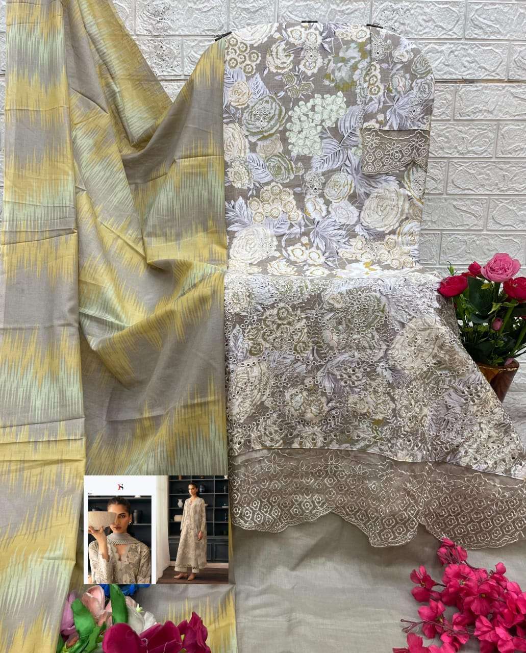 AFROZEH Chikankari 25 by DEEPSY SUITS-11