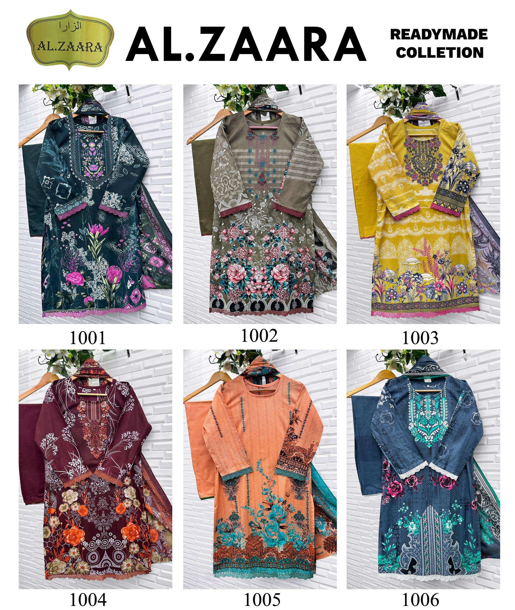 Al zaara vol 1 Ready Wear By Al Zaara-01-06