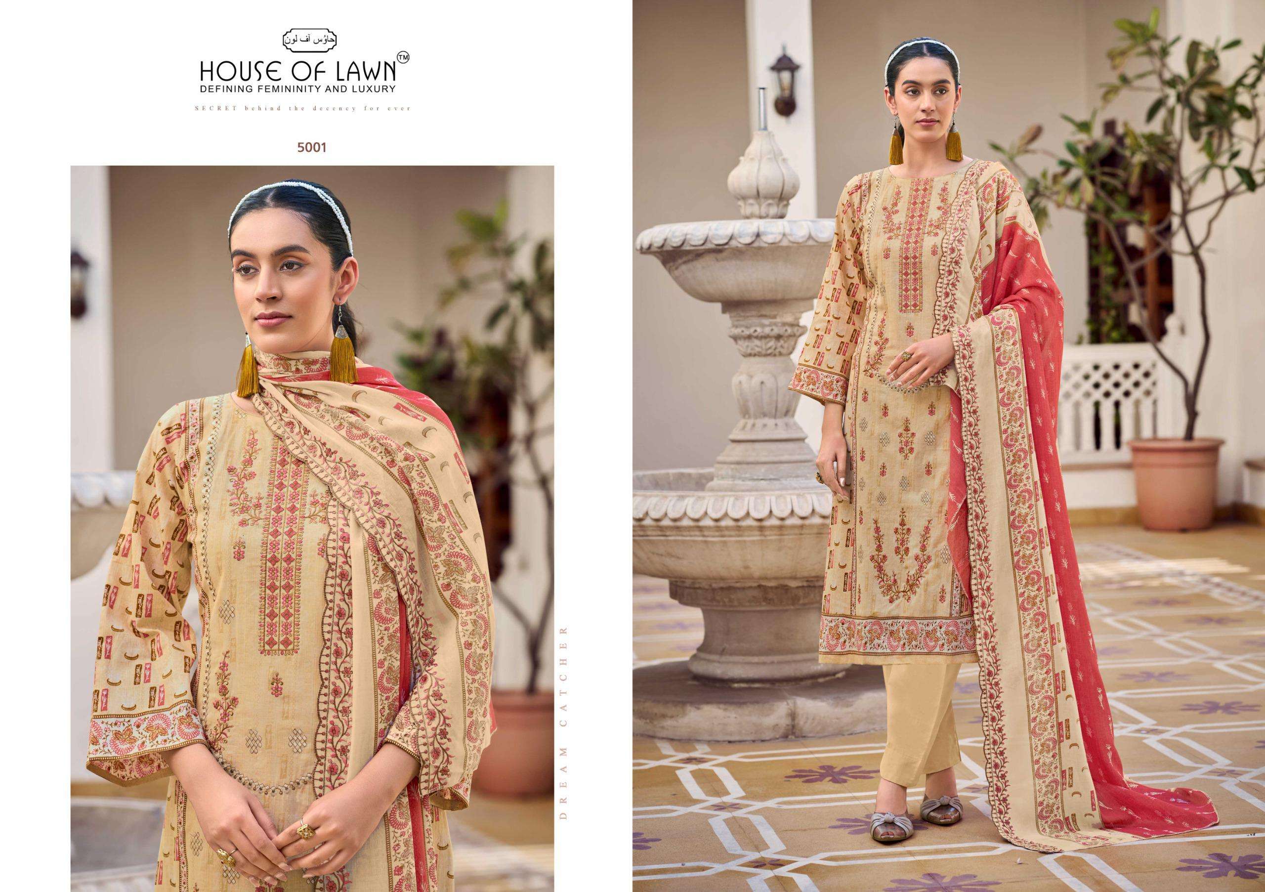 BIN SAEED 4 TOP&DUP WORK by HOUSE OF LAWN-02