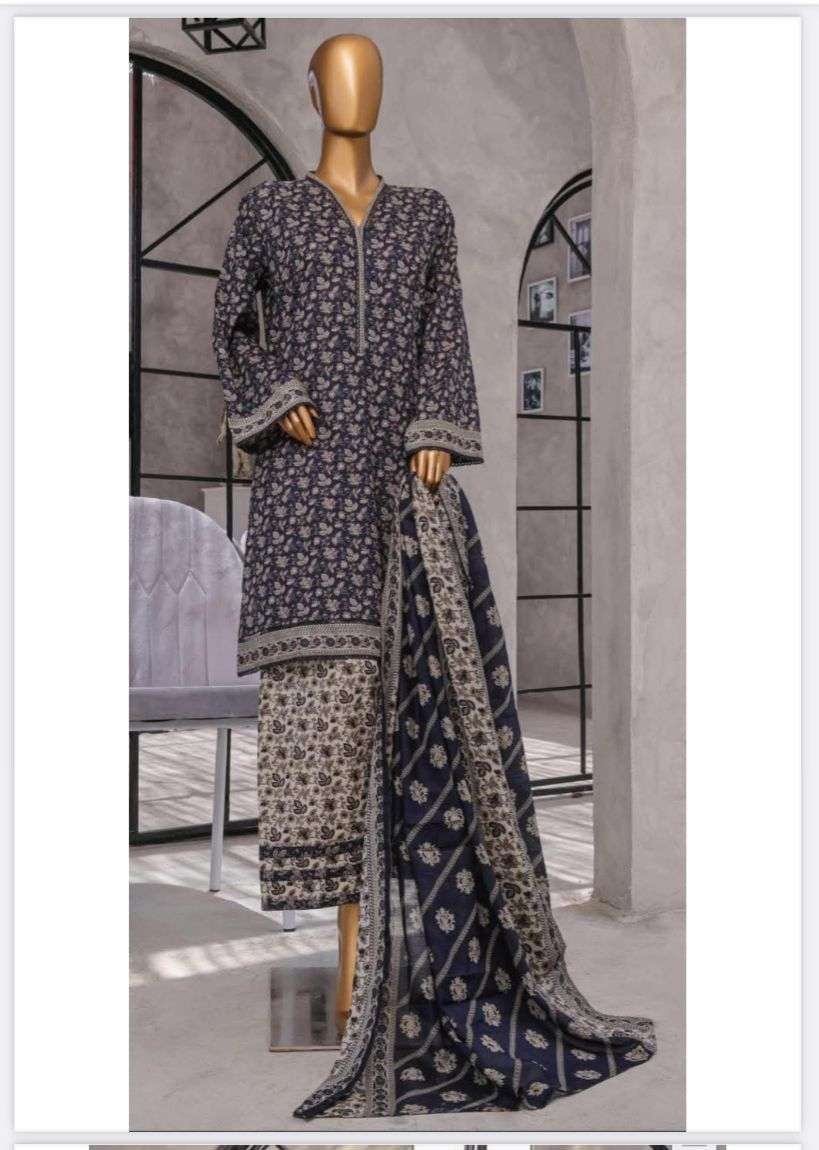 BIN SAEED Exclusive Printed with Farshi Shalwar Volume - 4 by Bin Saee-04