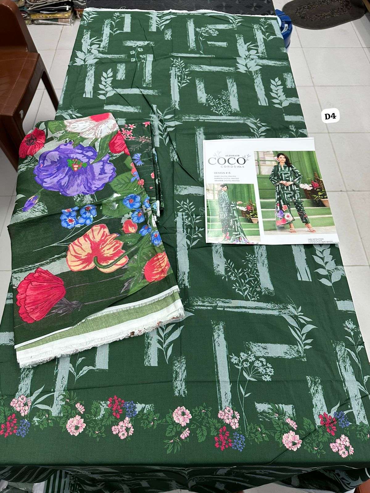 COCO Cords Vol 5 Open & Model by Al Zohaib Textiles-16