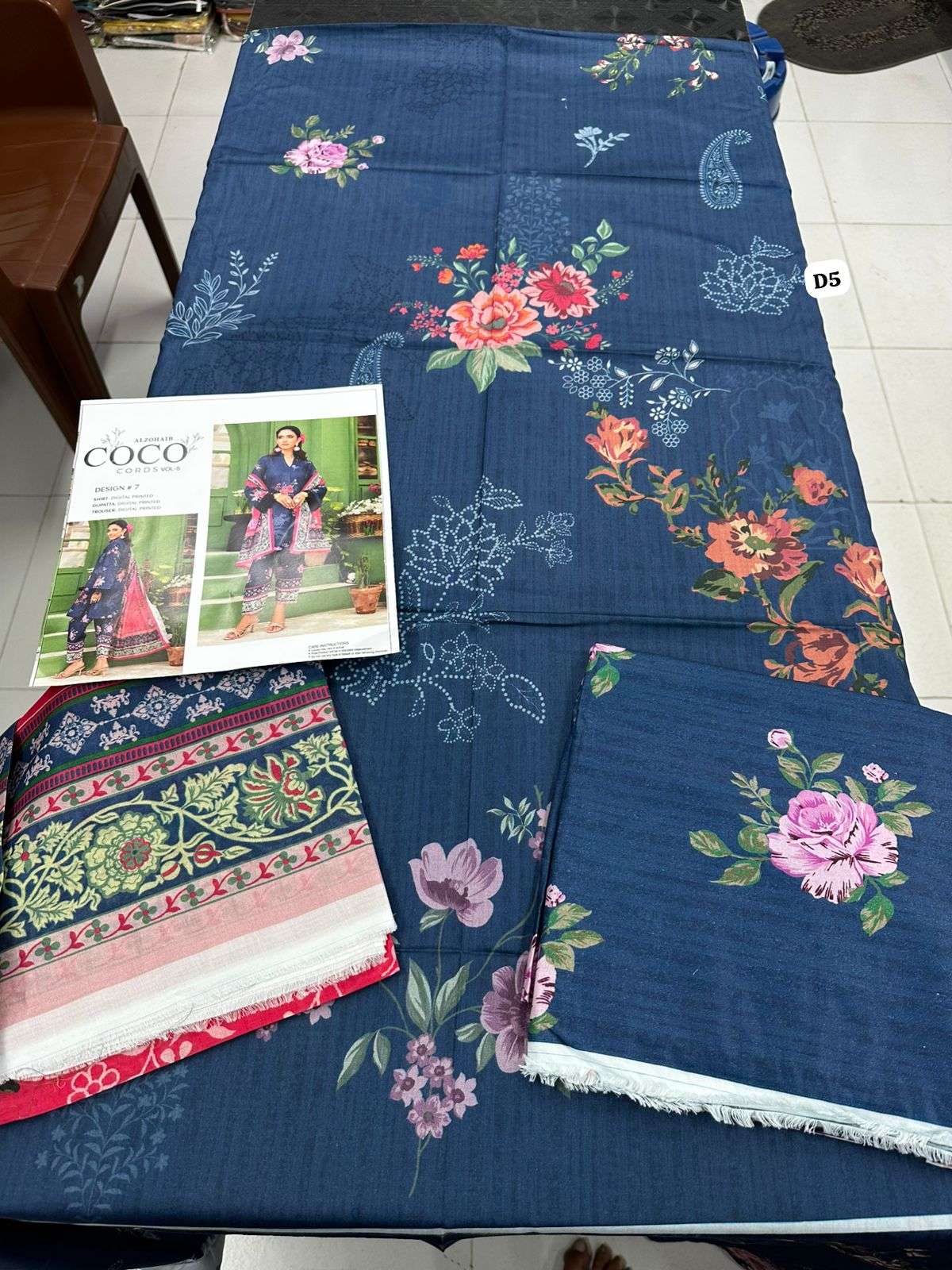 COCO Cords Vol 5 Open & Model by Al Zohaib Textiles-18