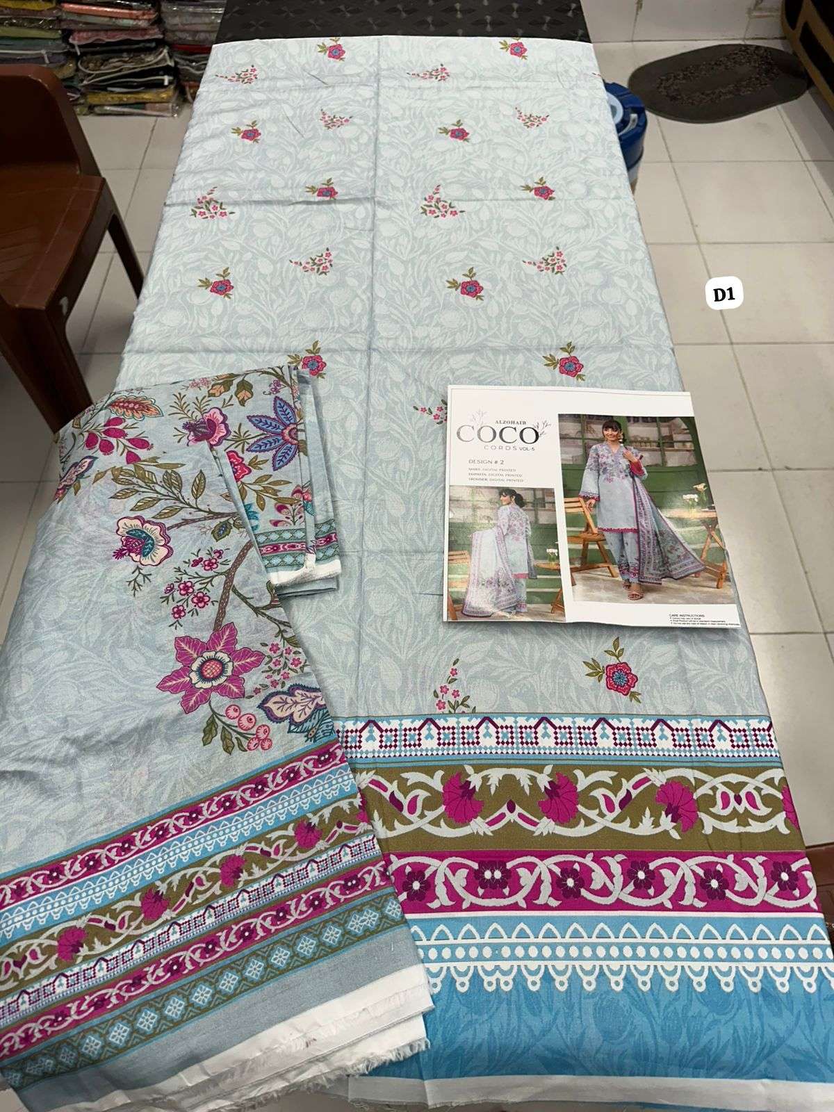 COCO Cords Vol 5 Open & Model by Al Zohaib Textiles-19