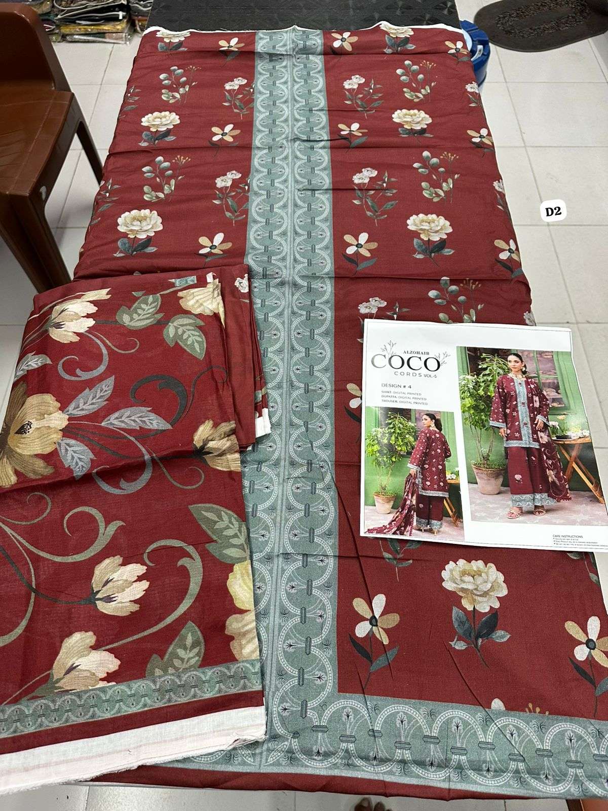 COCO Cords Vol 5 Open & Model by Al Zohaib Textiles-20