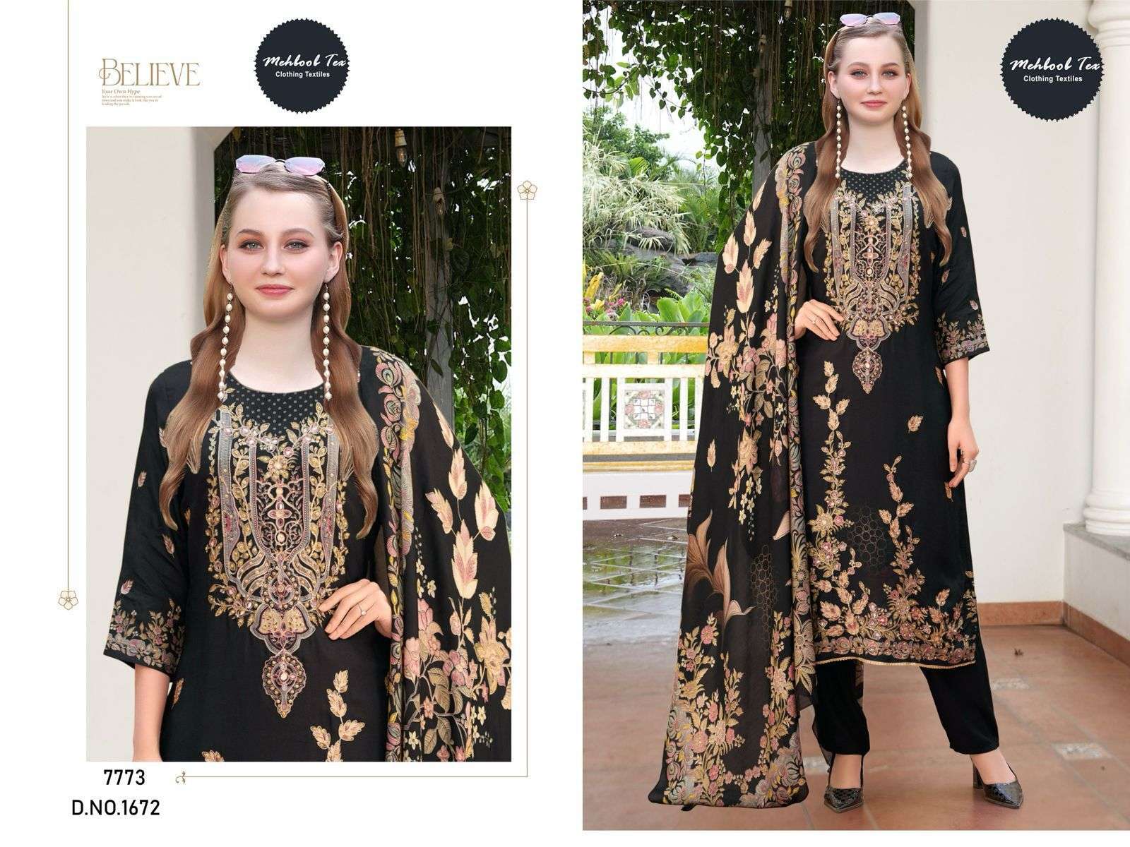 D No 1672 MEHBBOB TEX-02