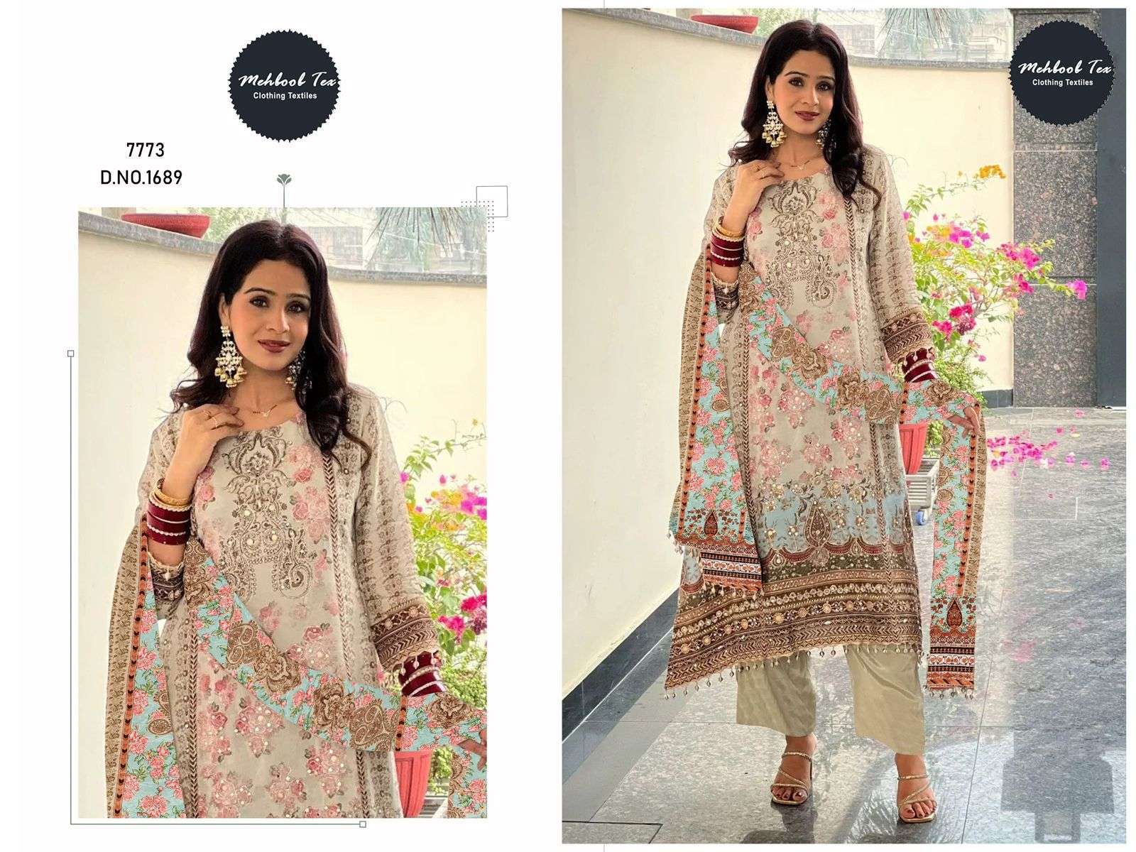 Design No - 1689 MEHBBOB TEX-01