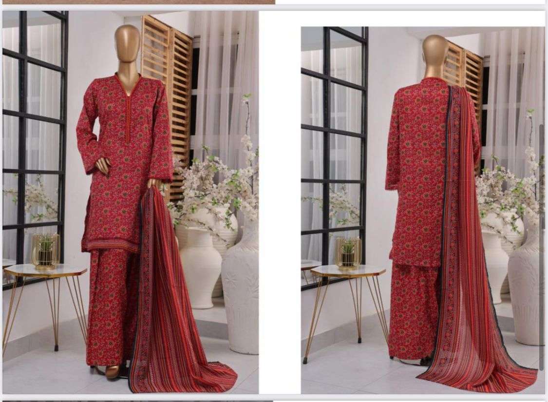 Exclusive Printed with Farshi Shalwar Volume 3 by BIN SAEED-12