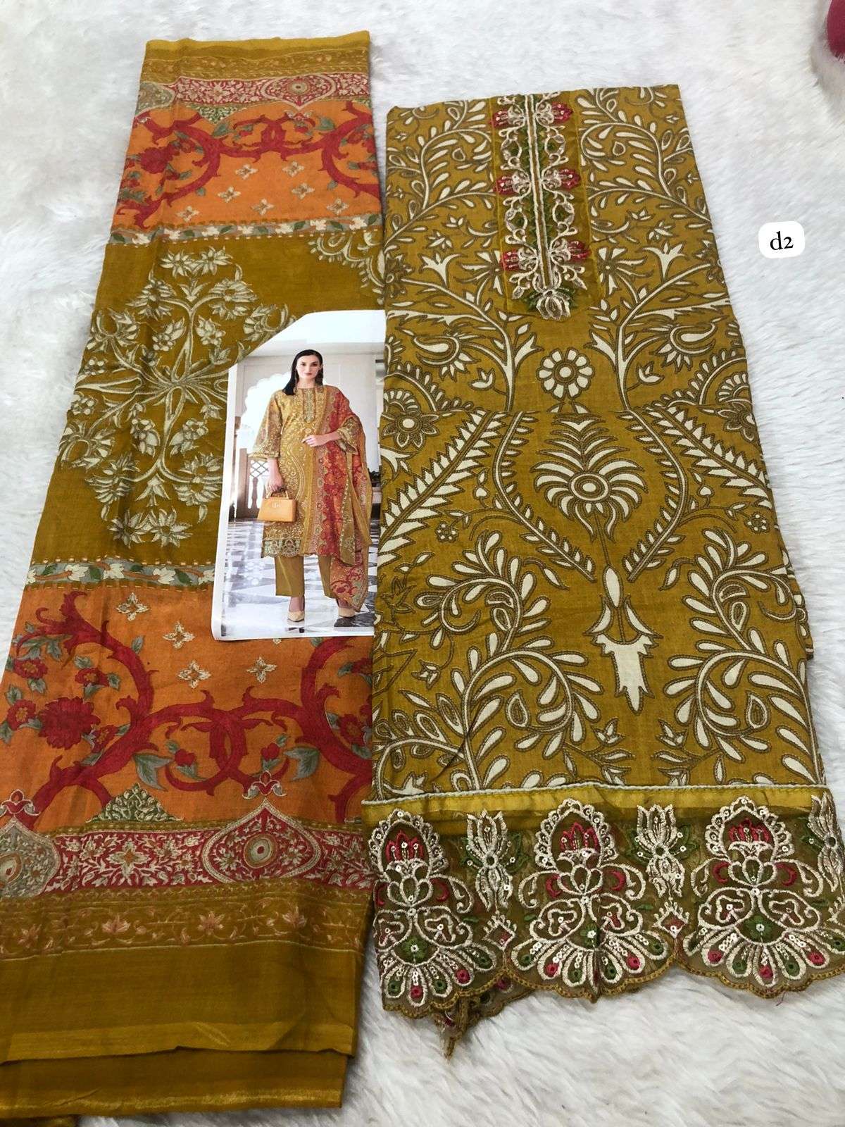 Falah Premium Cotton code 30546 By Falah Designer Suits-04