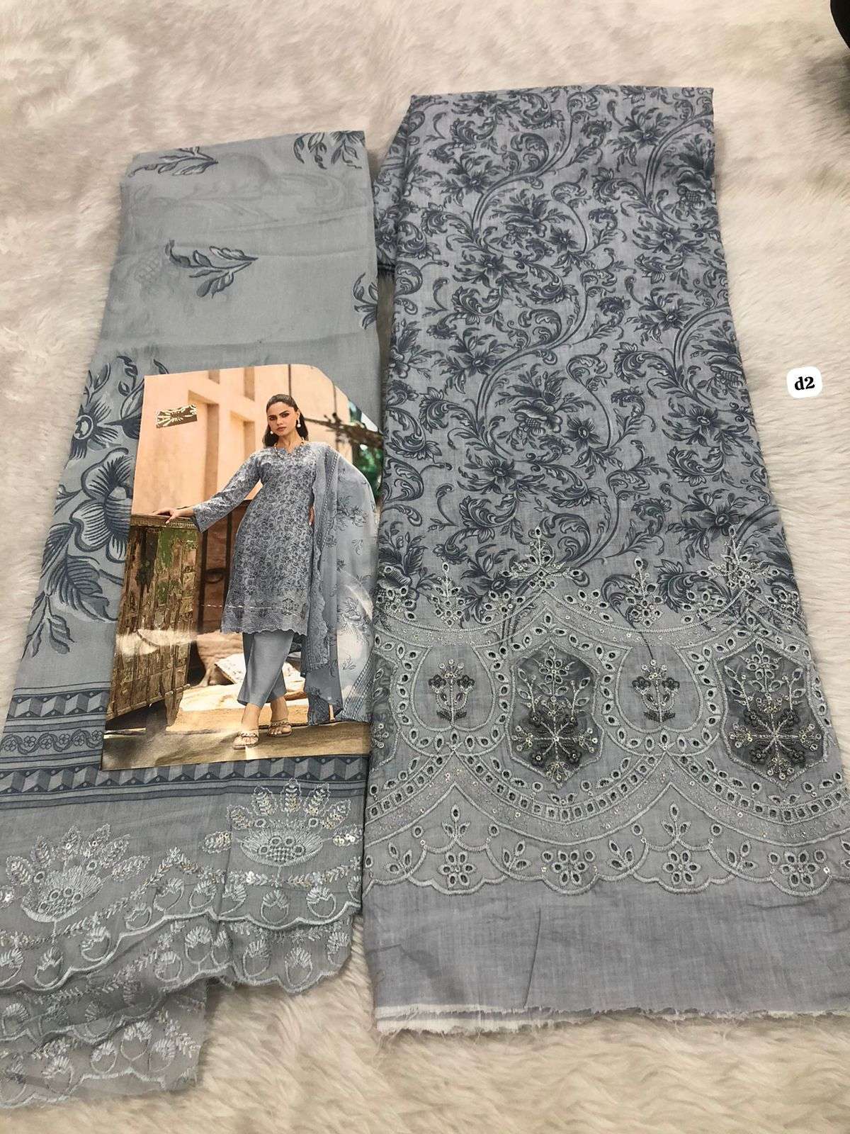 Falah Premium Cotton Collection code - 30510 by Falah Designer Suits-06