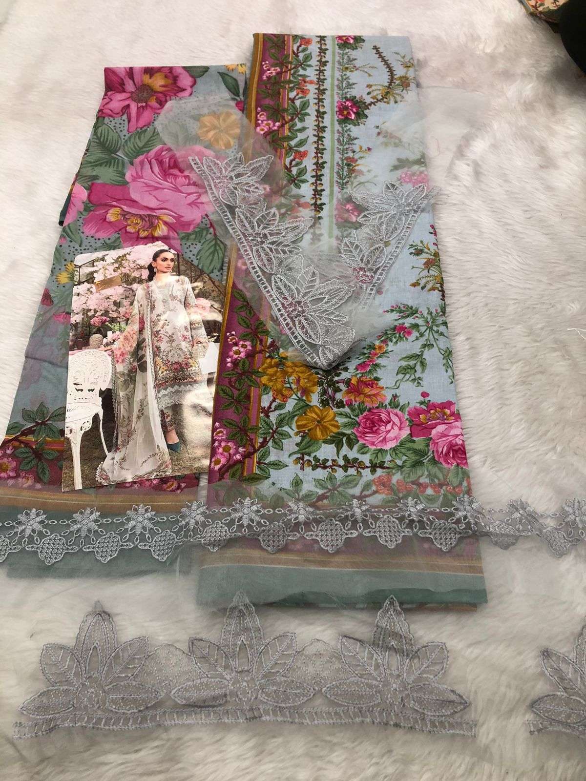 Falah Premium Cotton Collection code -30523 Falah Designer Suits-01-08 B