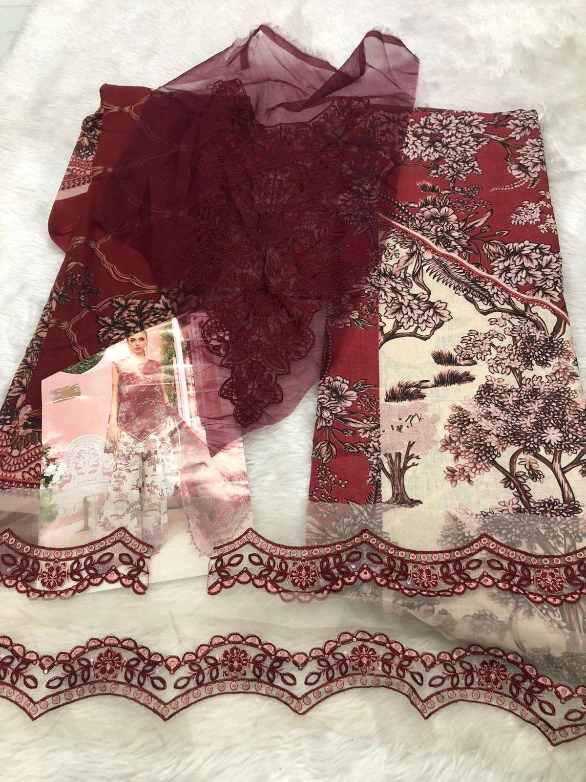 Falah Premium Cotton Collection code -30523 Falah Designer Suits-05