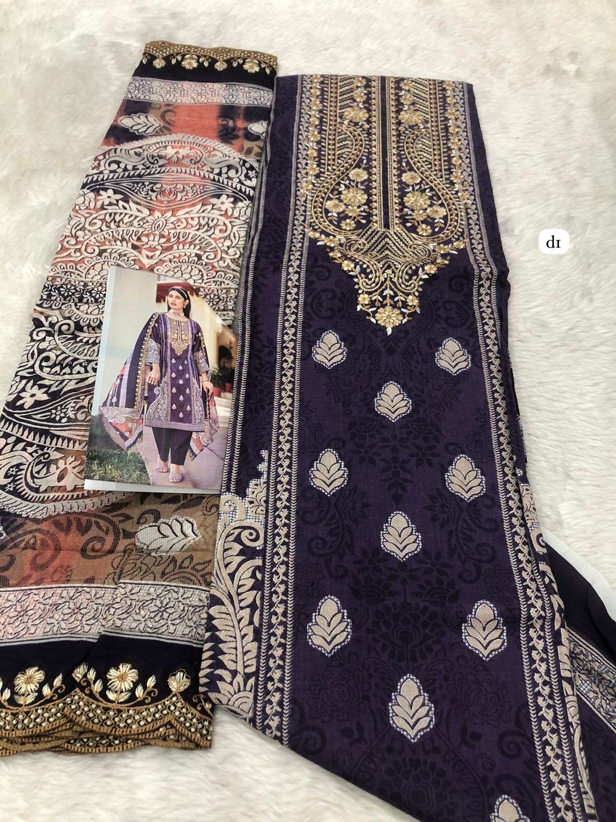 Falah Premium Cotton Collection code -:30525 Falah Designer Suits-08