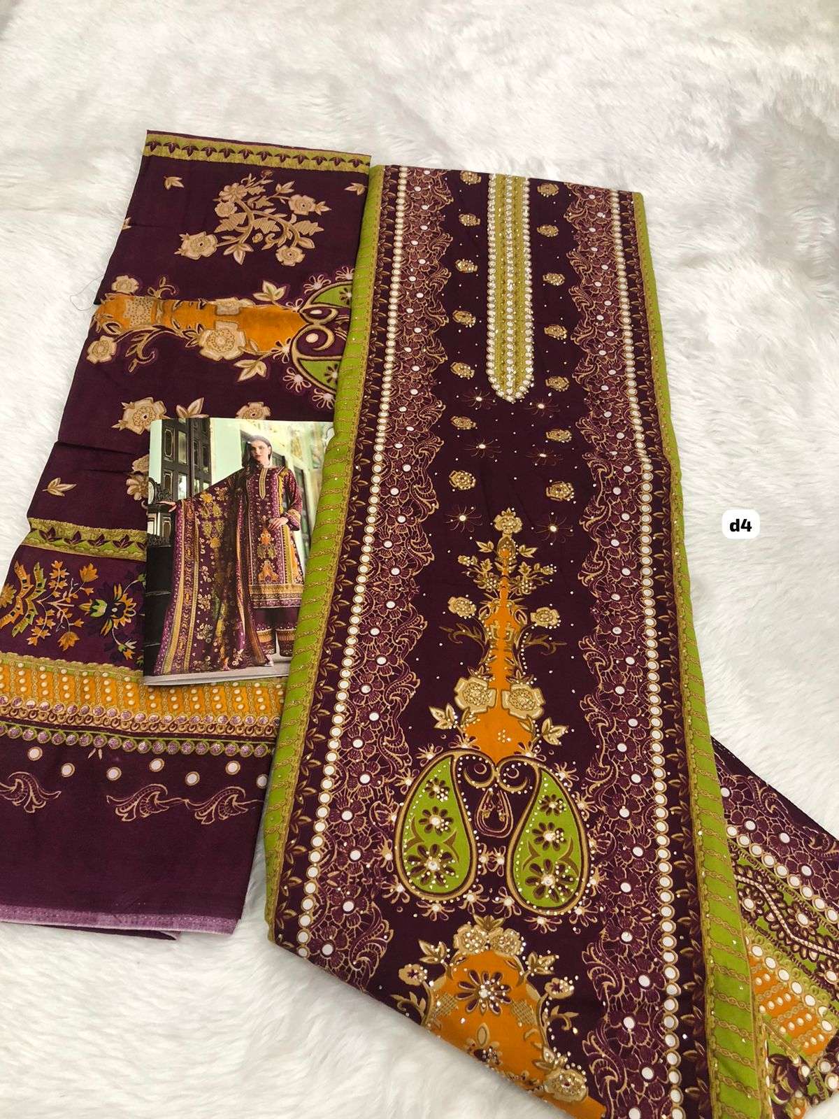 Falah Premium Cotton Collection code :30530 by Falah Designer Suits-01