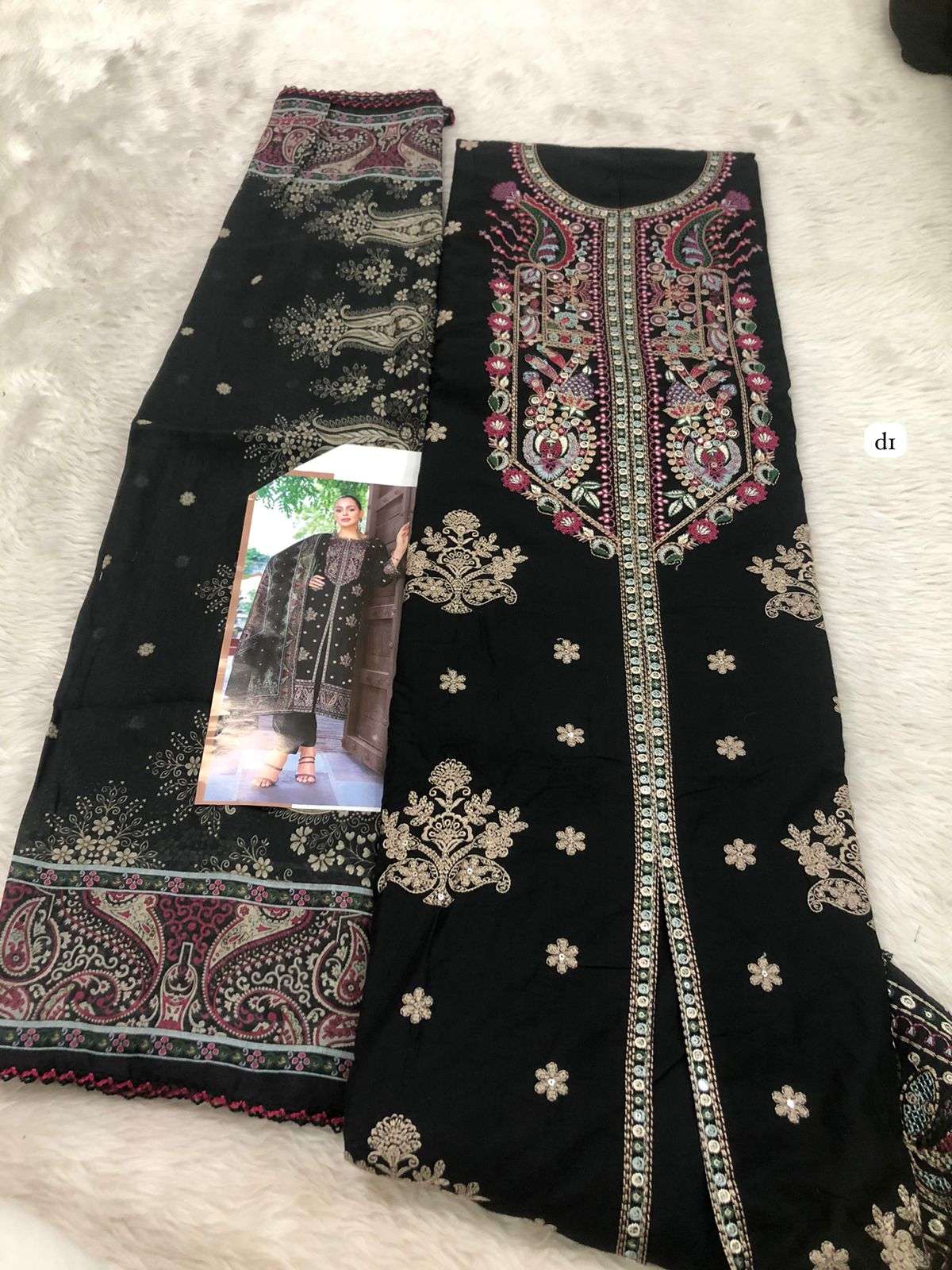 Falah Premium Cotton Collection code - 30536 Falah Designer Suits-02