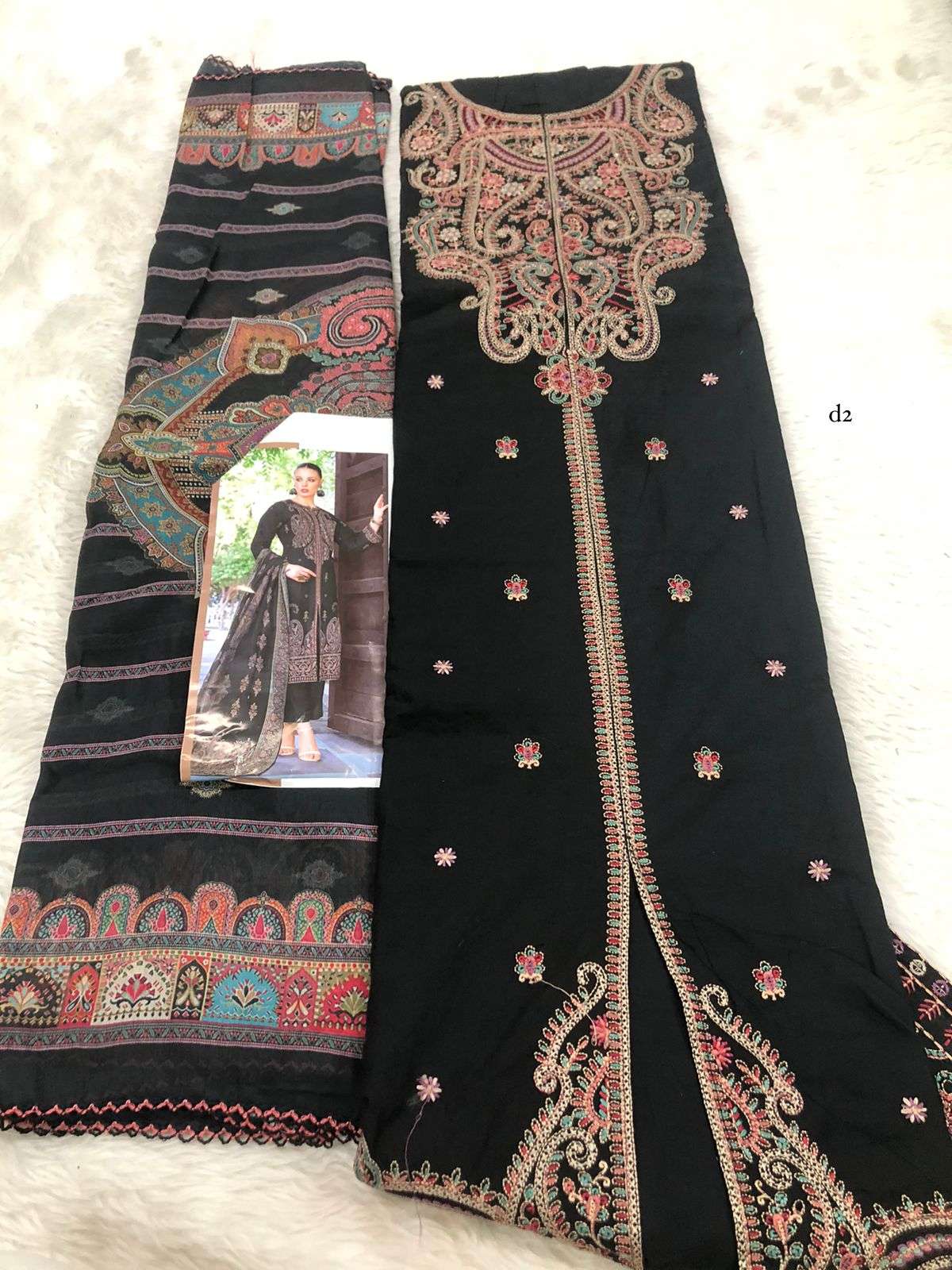 Falah Premium Cotton Collection code - 30536 Falah Designer Suits-05