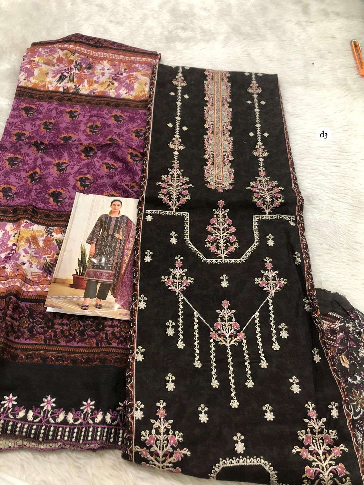 Falah Premium Cotton Collection Code : 30540 Falah Designer Suits-05