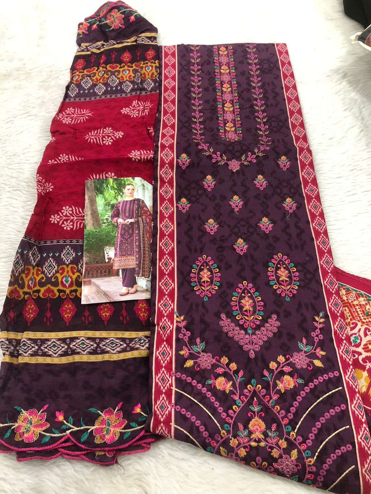 Falah Premium Cotton Collection code 30552 by Falah Designer Suits-06