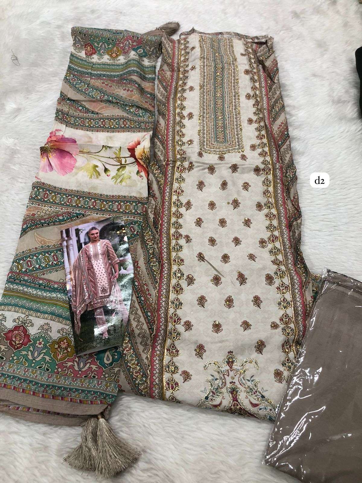 Falah Premium Maslin Collection code 30530 by Falah Designer Suits-03