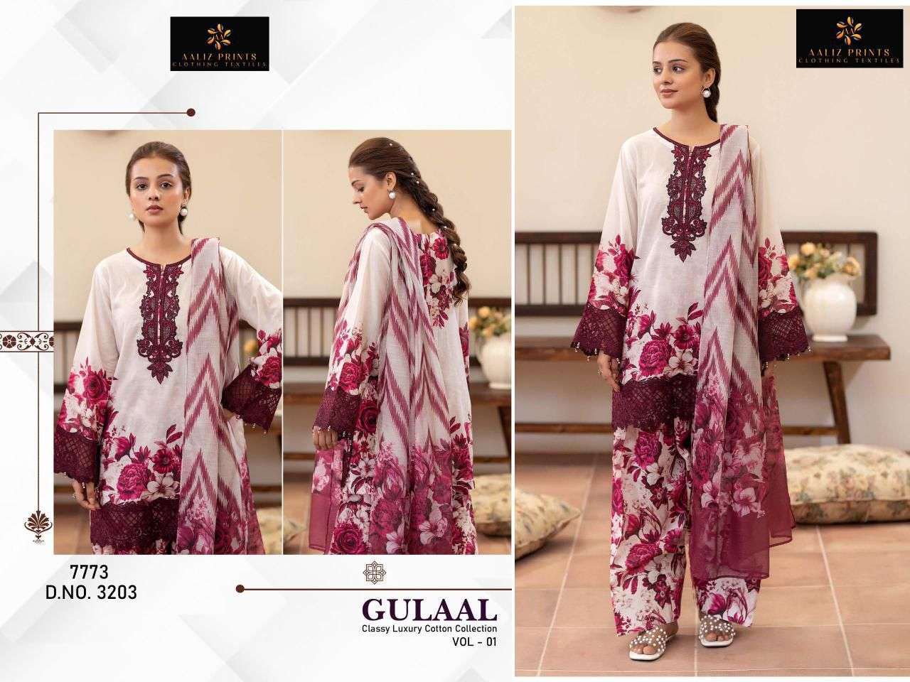 GULAAL REMIX Neck‎ print Aaliz Prints-06