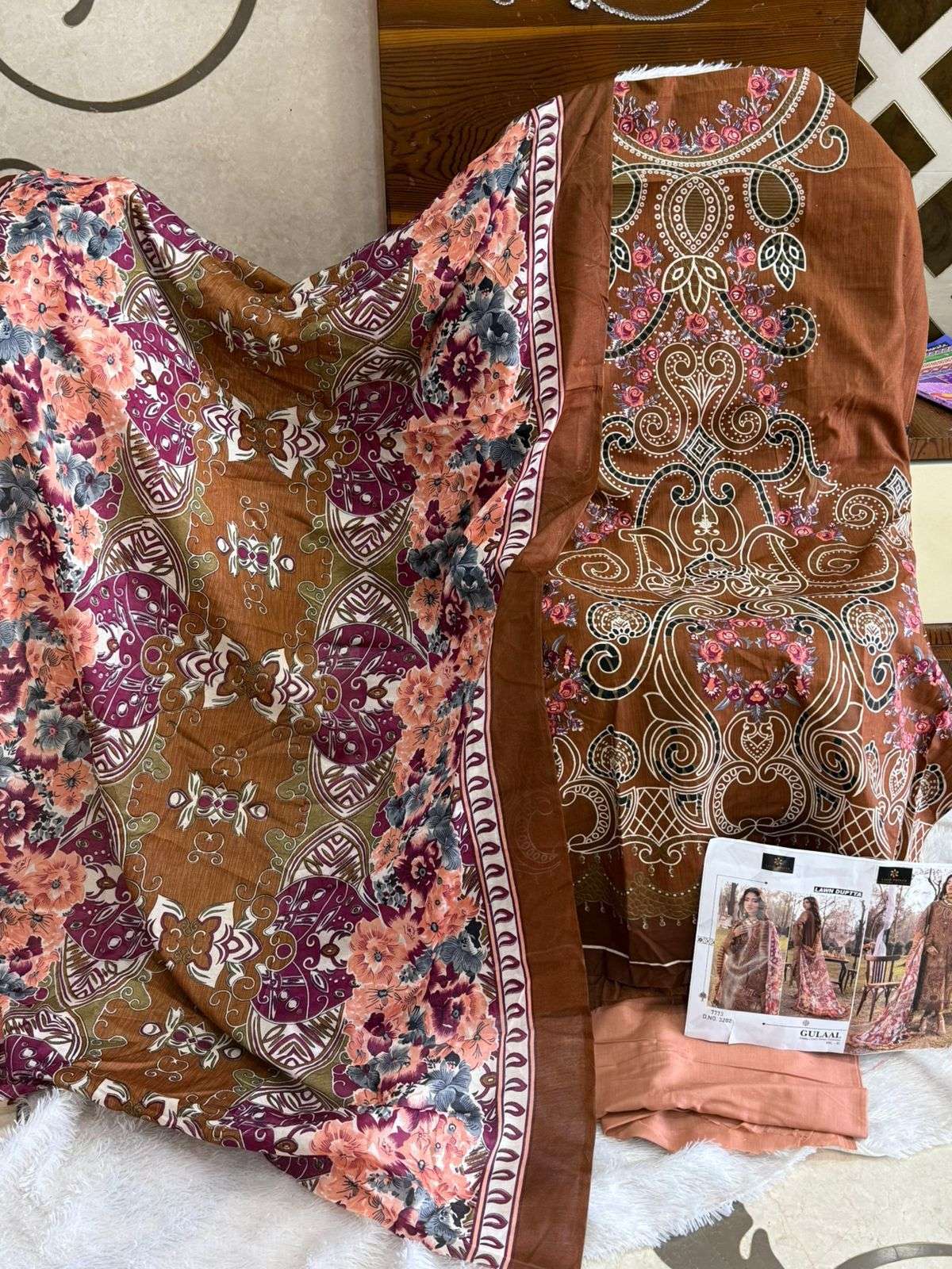 GULAAL REMIX Neck‎ print Aaliz Prints-11