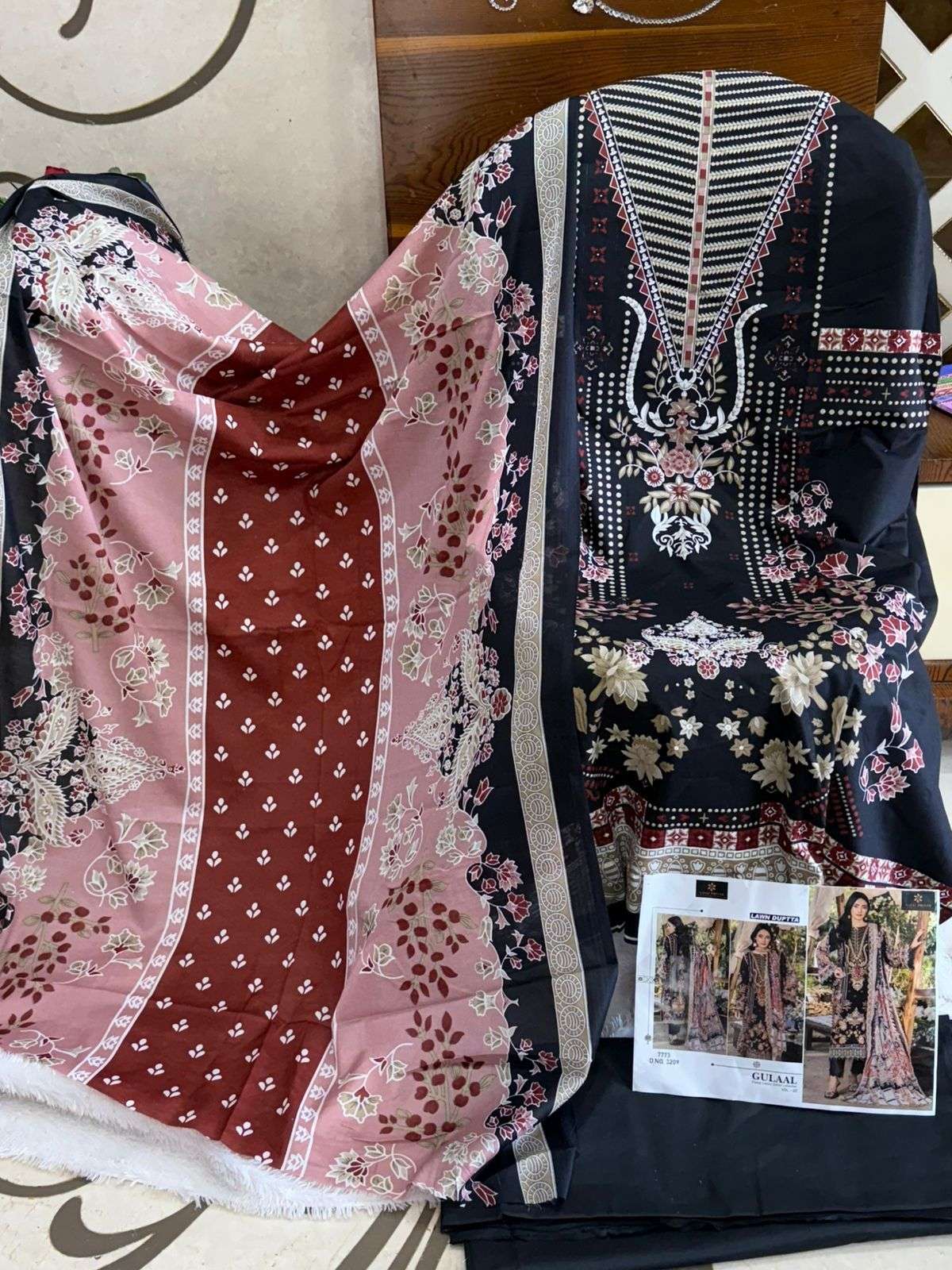 GULAAL VOL 2 Neck‎ print by Aaliz Prints-08