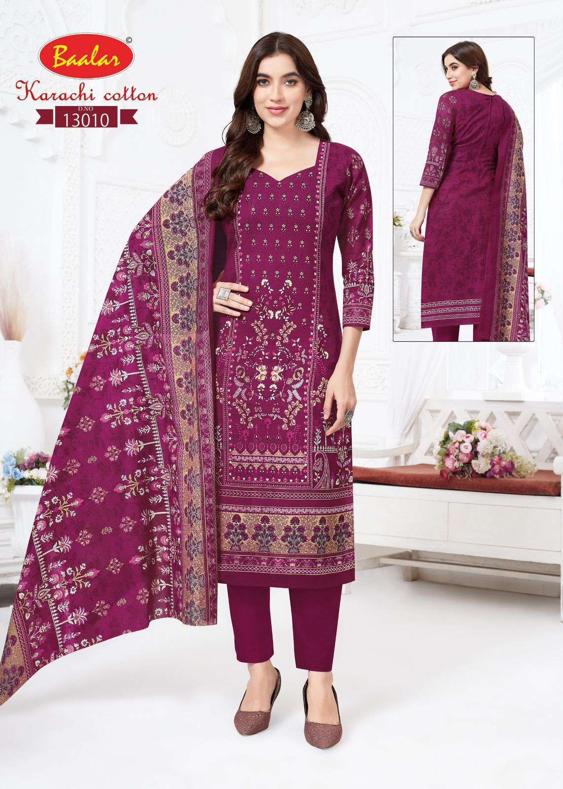 KARACHI COTTON Vol-13 by BAALAR-06
