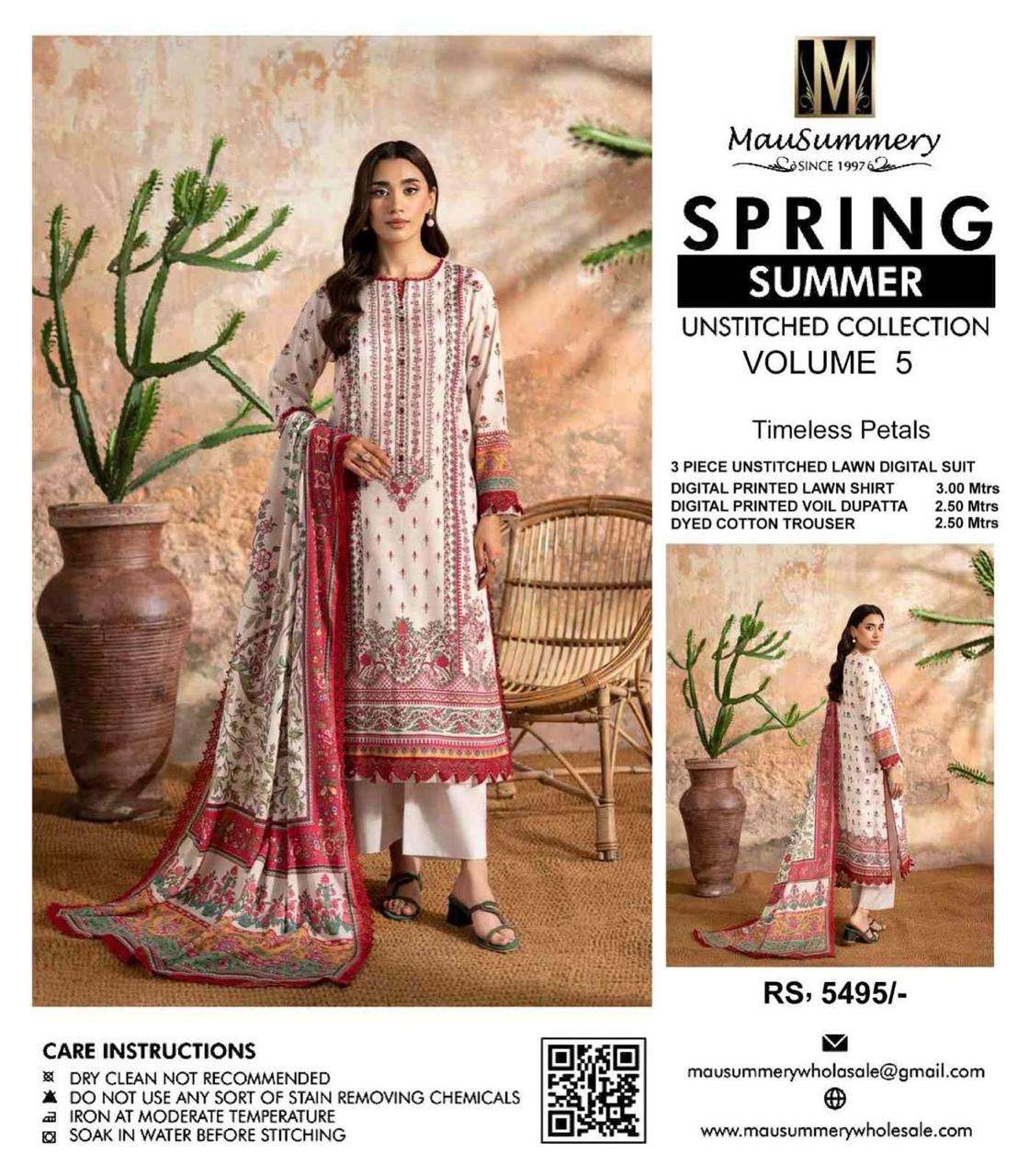 Mausammery Lawn Vol - 5 2025 by Mausammery-01