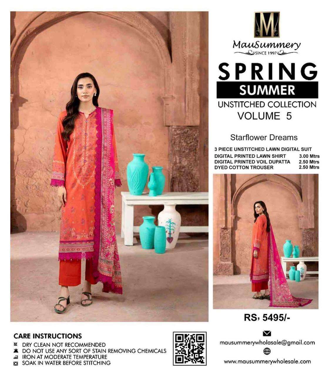 Mausammery Lawn Vol - 5 2025 by Mausammery-06